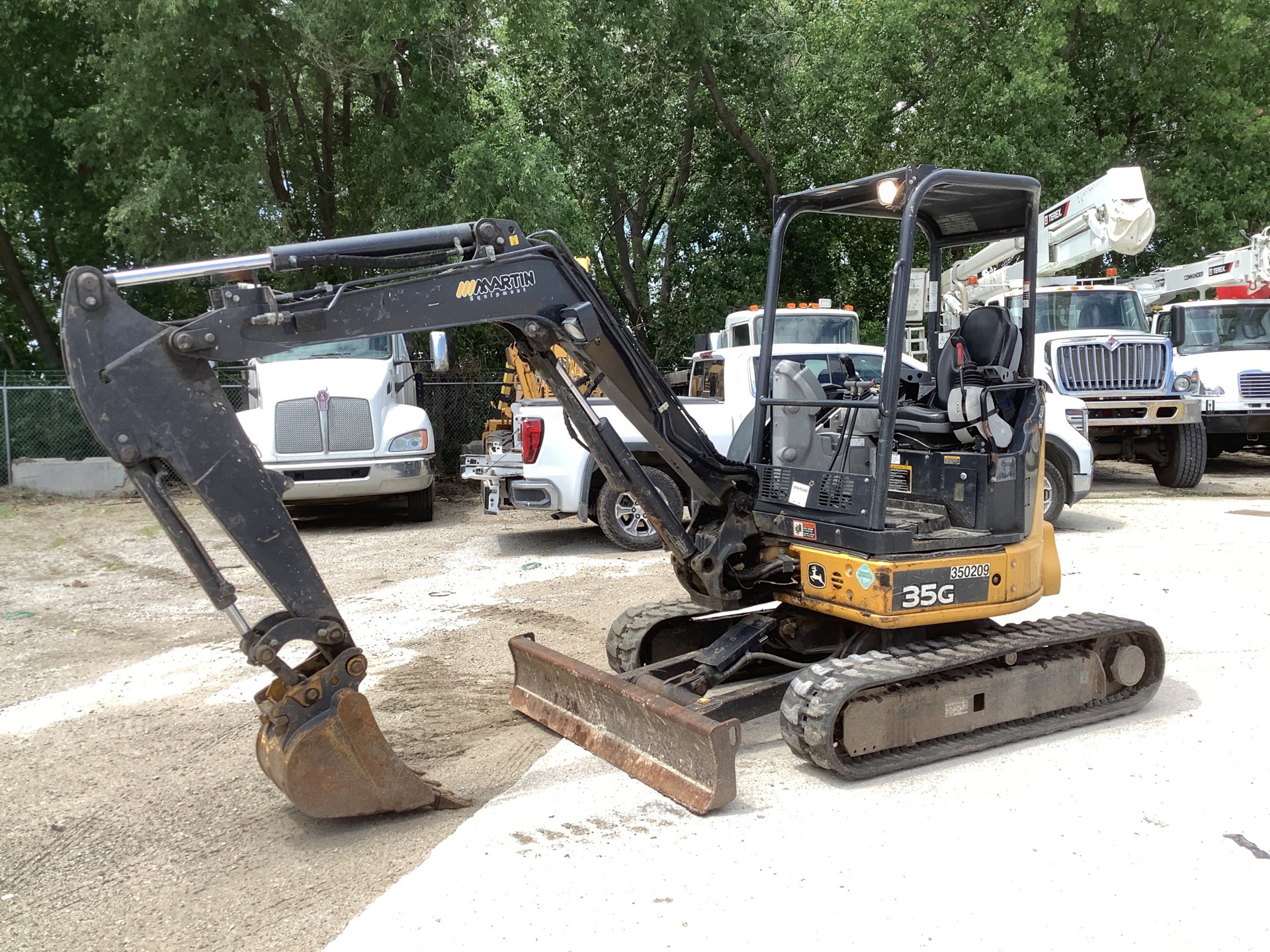 2017 John Deere 35G Mini Excavator