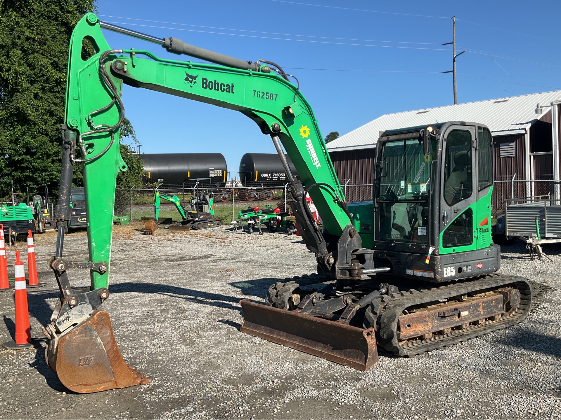 2015 Bobcat E85 Mini Excavator