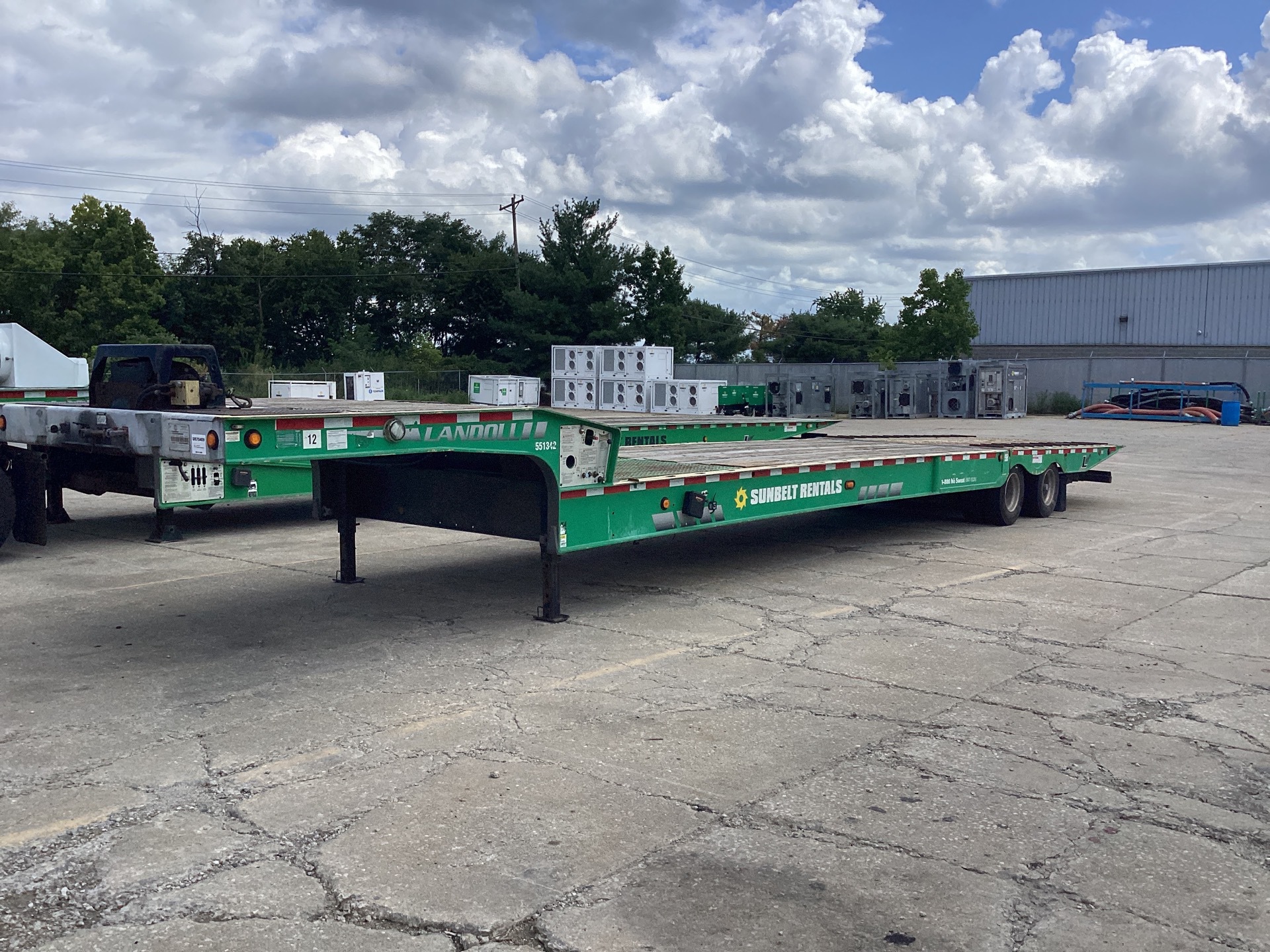 2013 Landoll 930C-48-15 48 ft T/A Hydraulic Tail Trailer