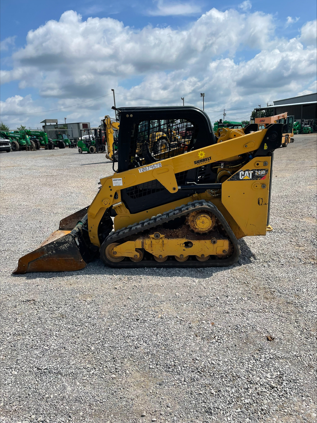 2019 Cat 249D Compact Track Loader