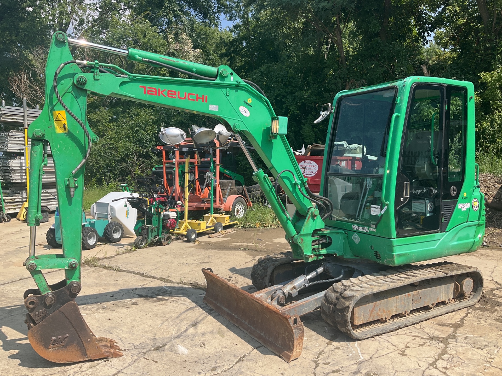 2014 Takeuchi TB235 Mini Excavator