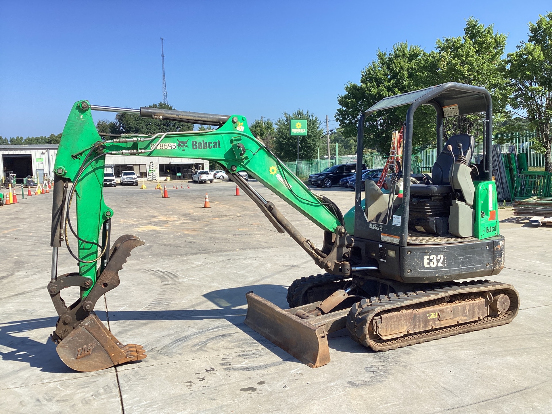 2017 Bobcat E32 Mini Excavator