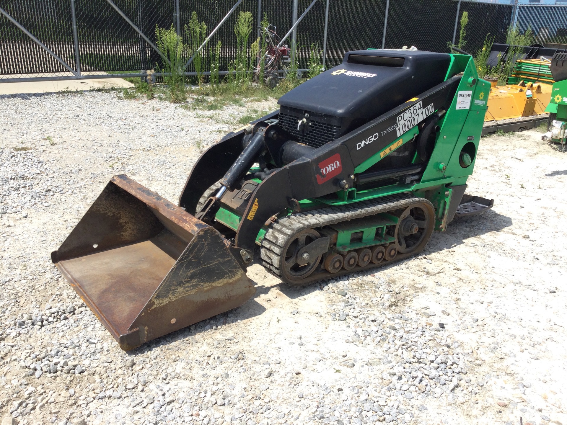 2017 Toro 22323G Mini Compact Track Loader