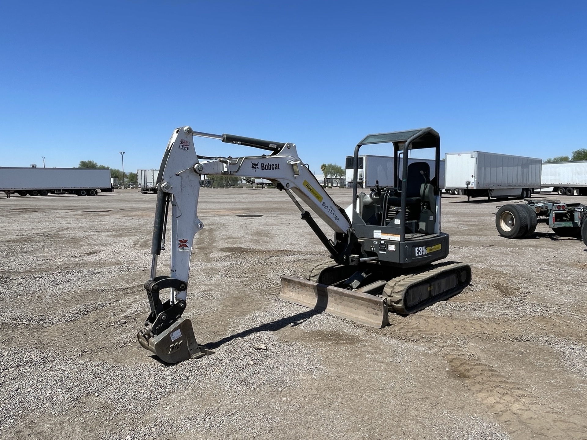 2016 Bobcat E35i Mini Excavator