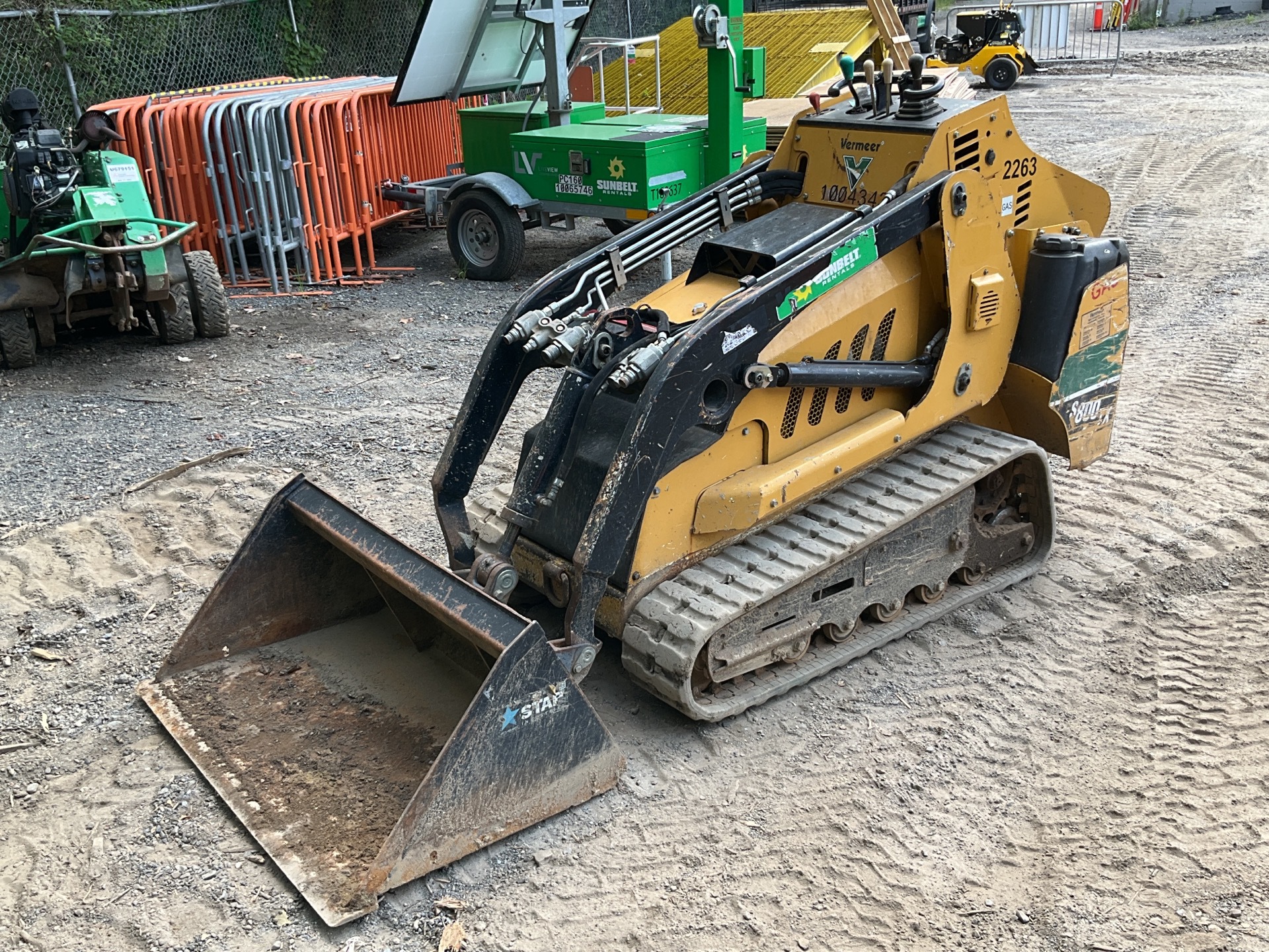 2015 Vermeer S800TX Compact Track Loader