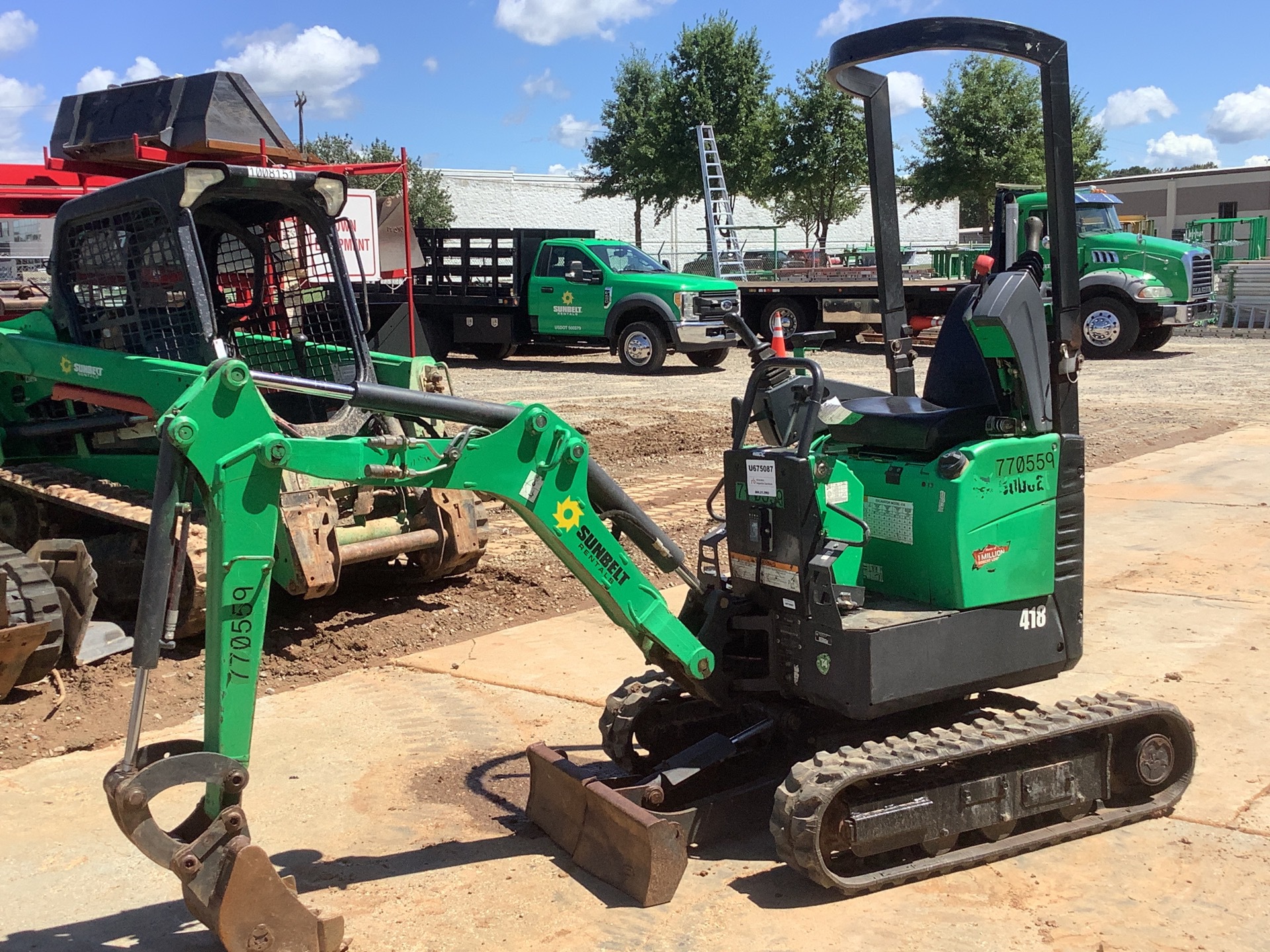 2015 Bobcat 418 Mini Excavator