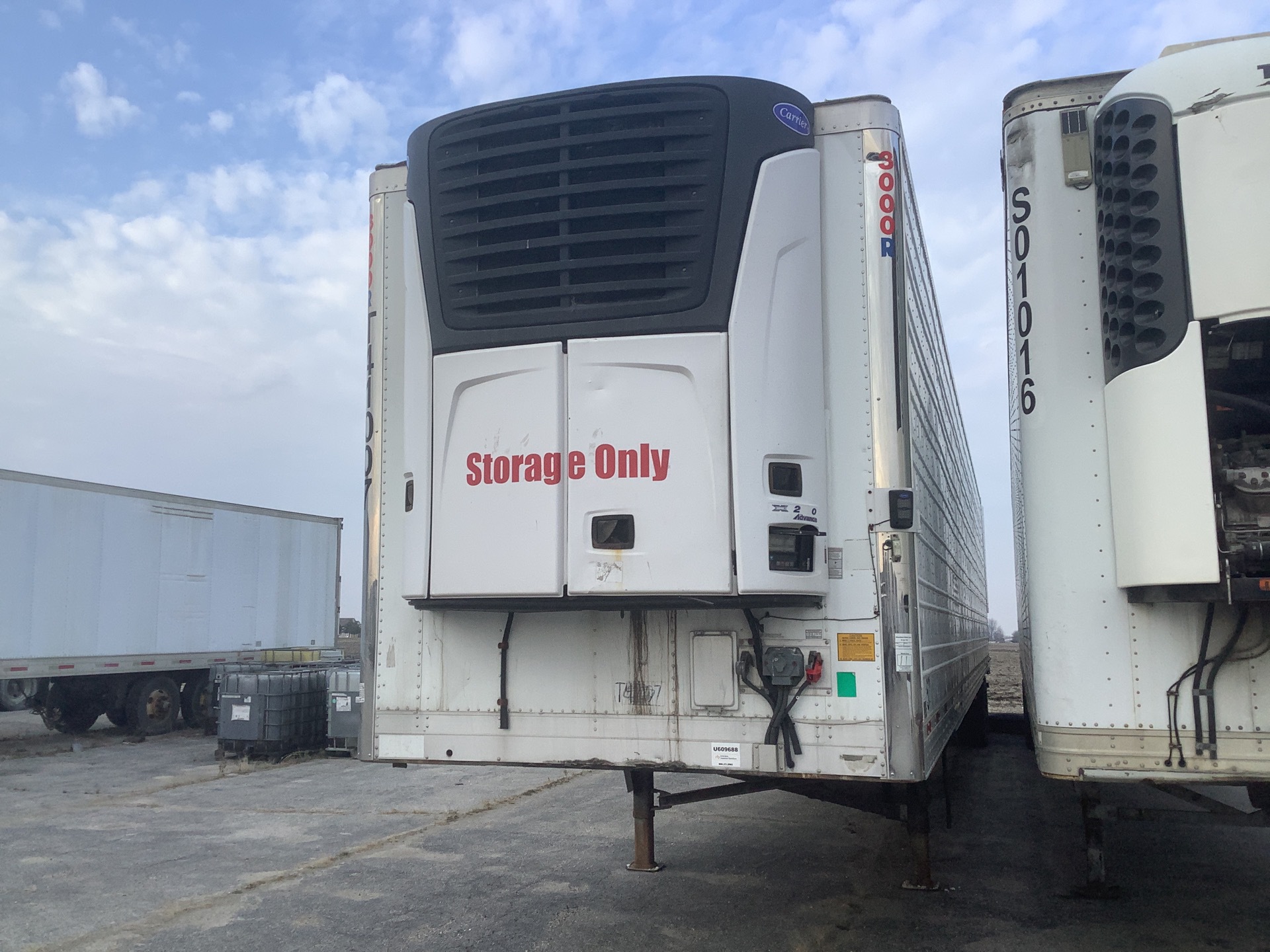 2014 Utility 53 ft x 102 in T/A Refrigerated Trailer