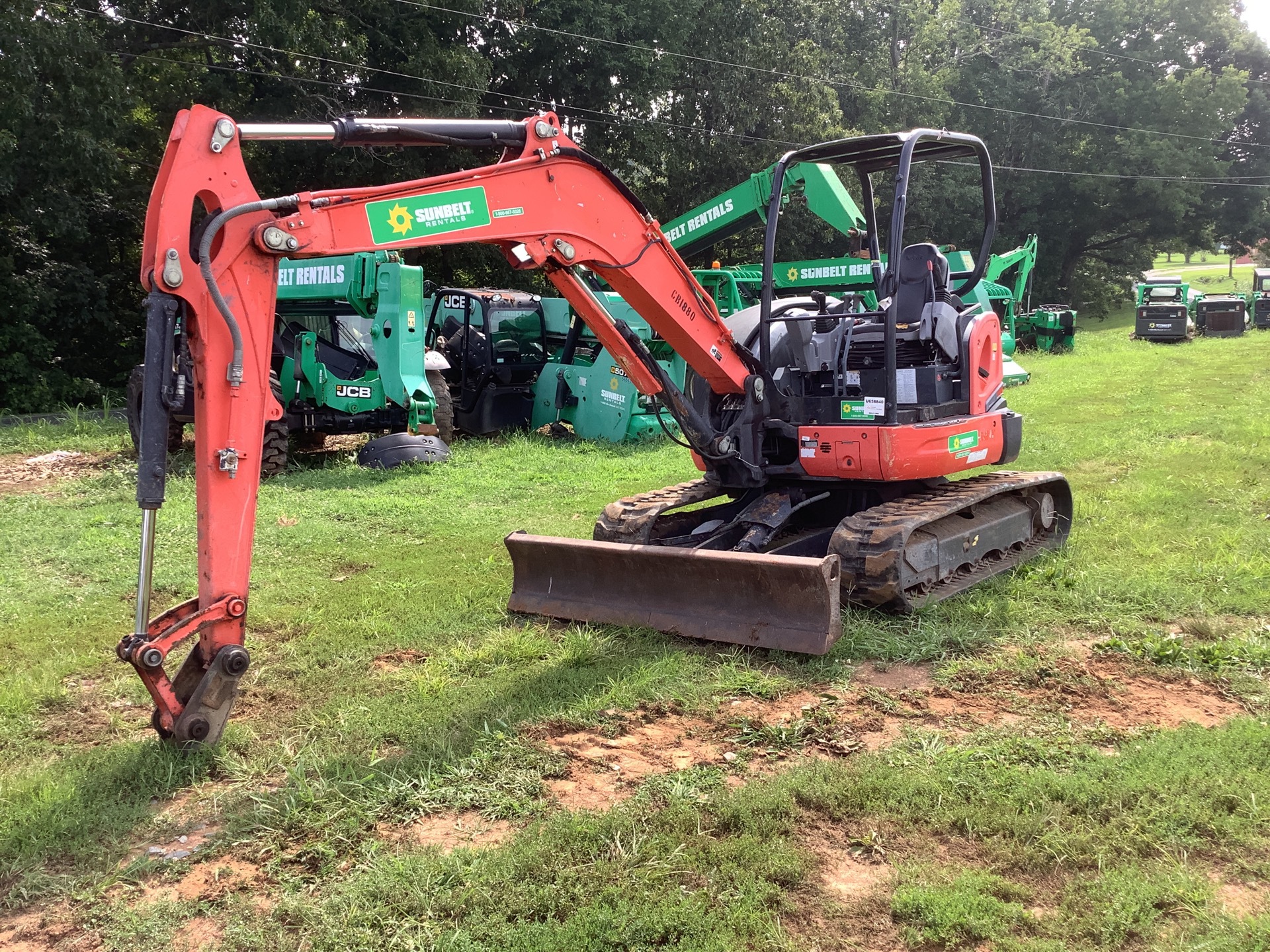 2018 Kubota U55-4 Mini Excavator