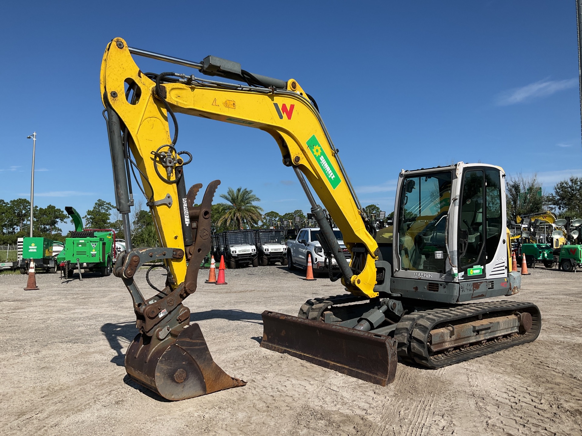 2017 Wacker Neuson ET90 Mini Excavator