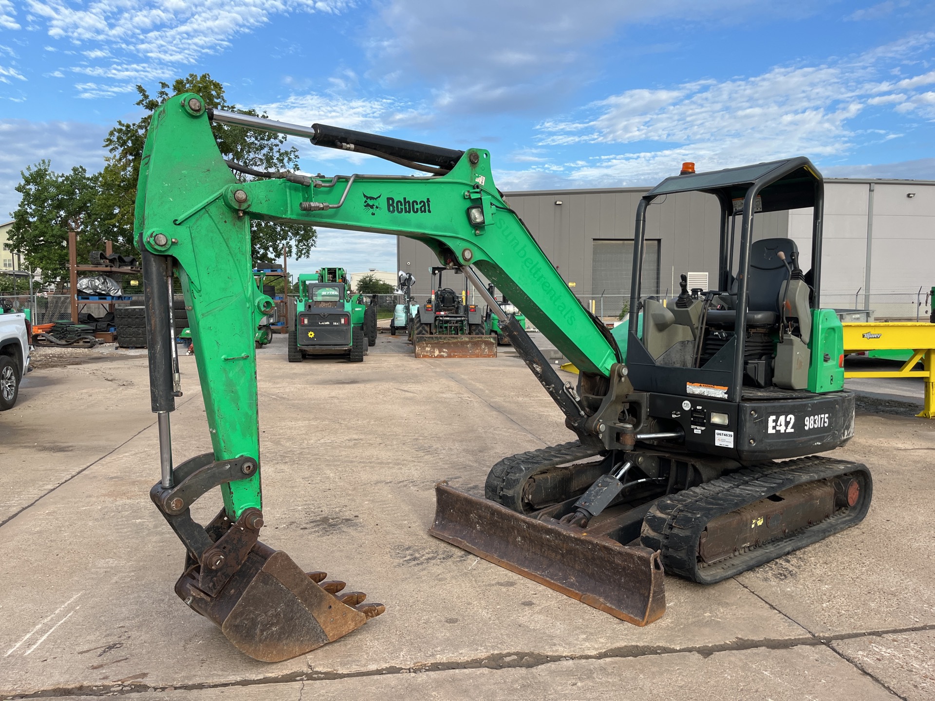 2017 Bobcat E42 Mini Excavator