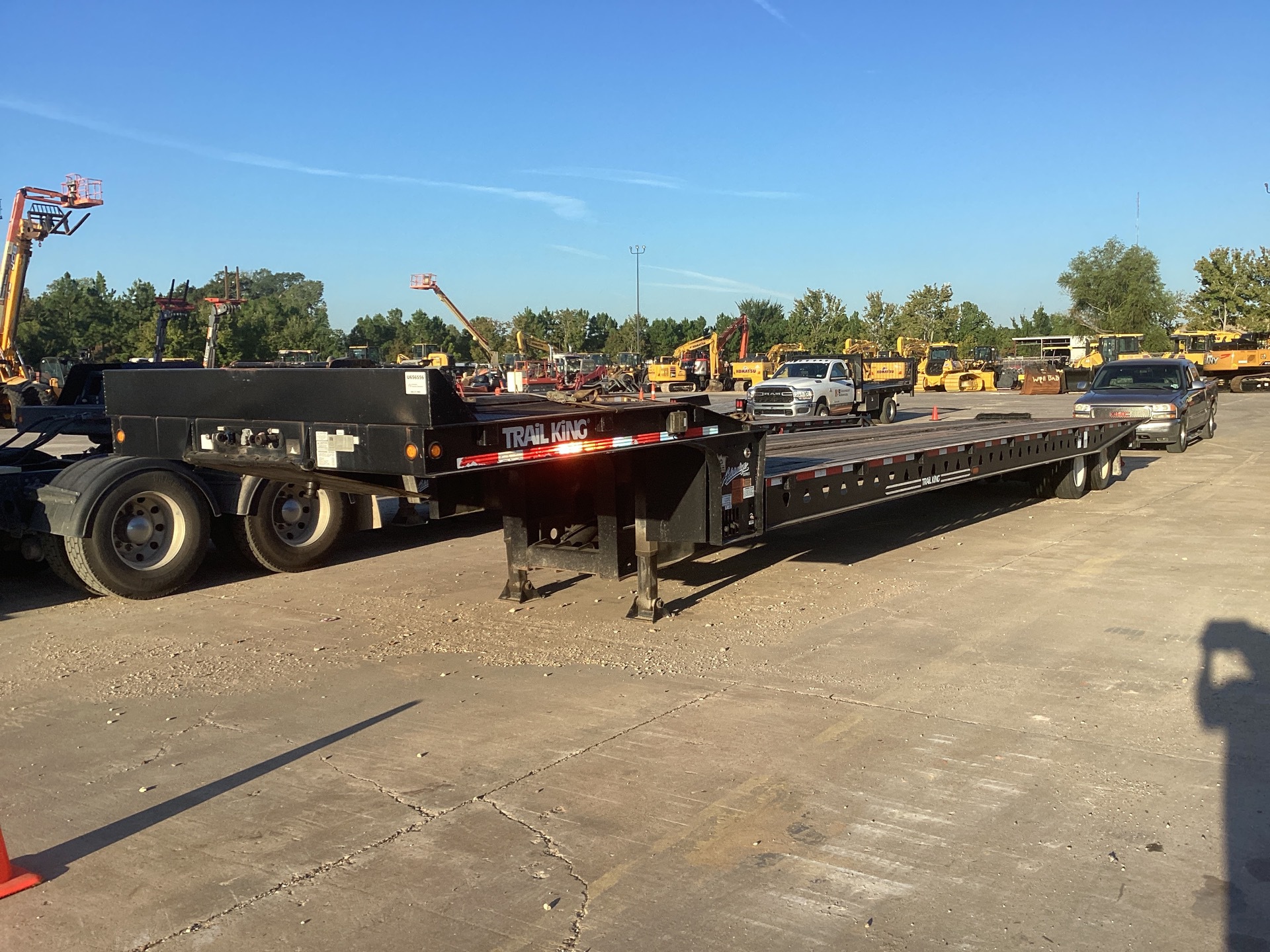 2014 Trail King TK70SA-482 48 ft T/A Sliding Axle Trailer