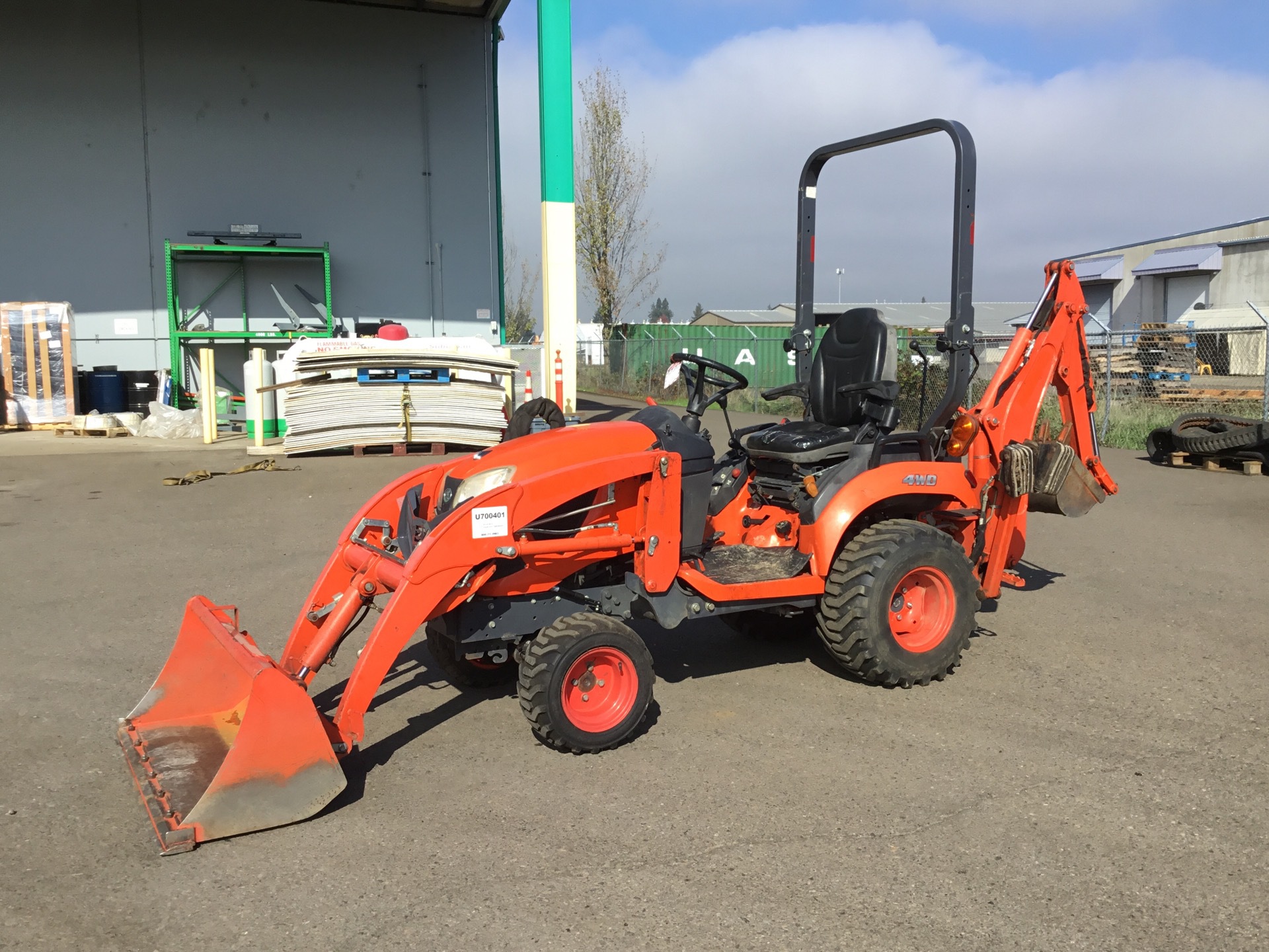 2018 Kubota BX23S 4x4 Utility Tractor