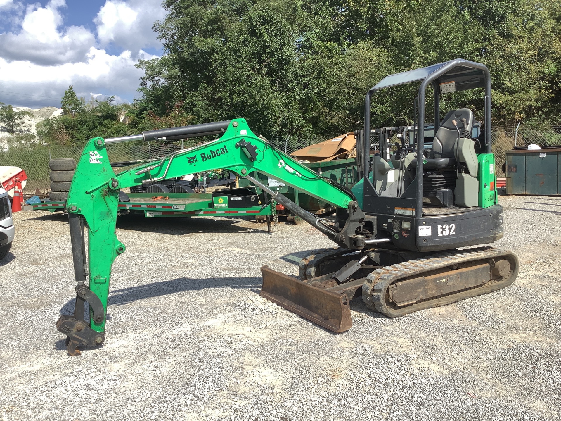 2014 Bobcat E32 Mini Excavator