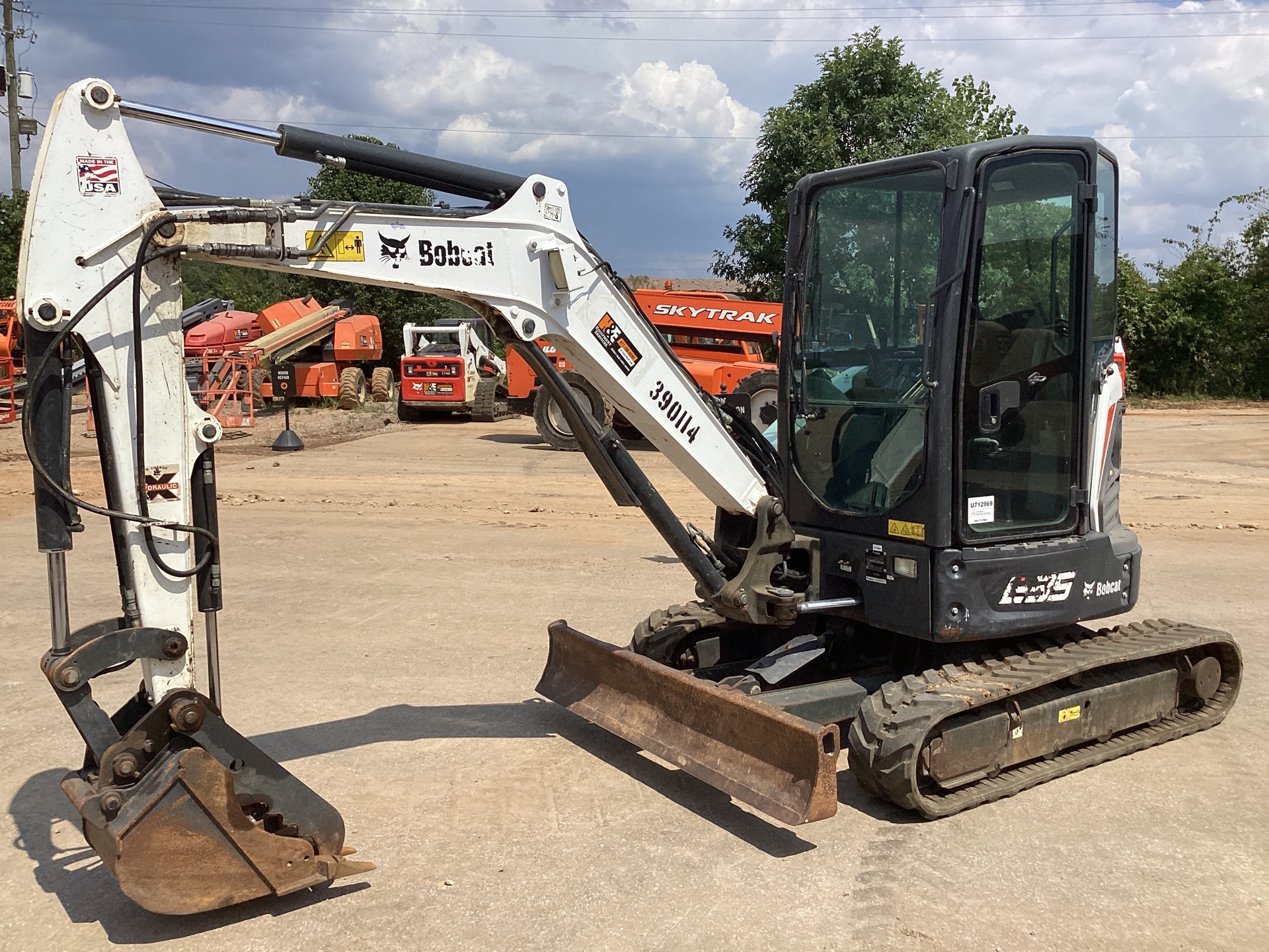 2018 Bobcat E35 Mini Excavator