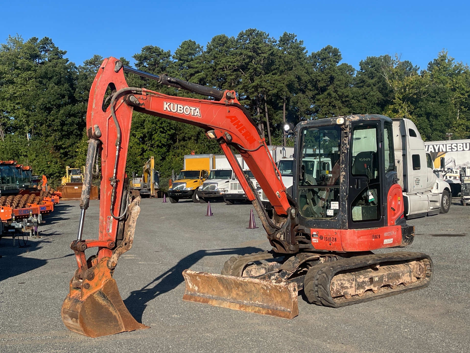 2015 Kubota KX057-4 Mini Excavator