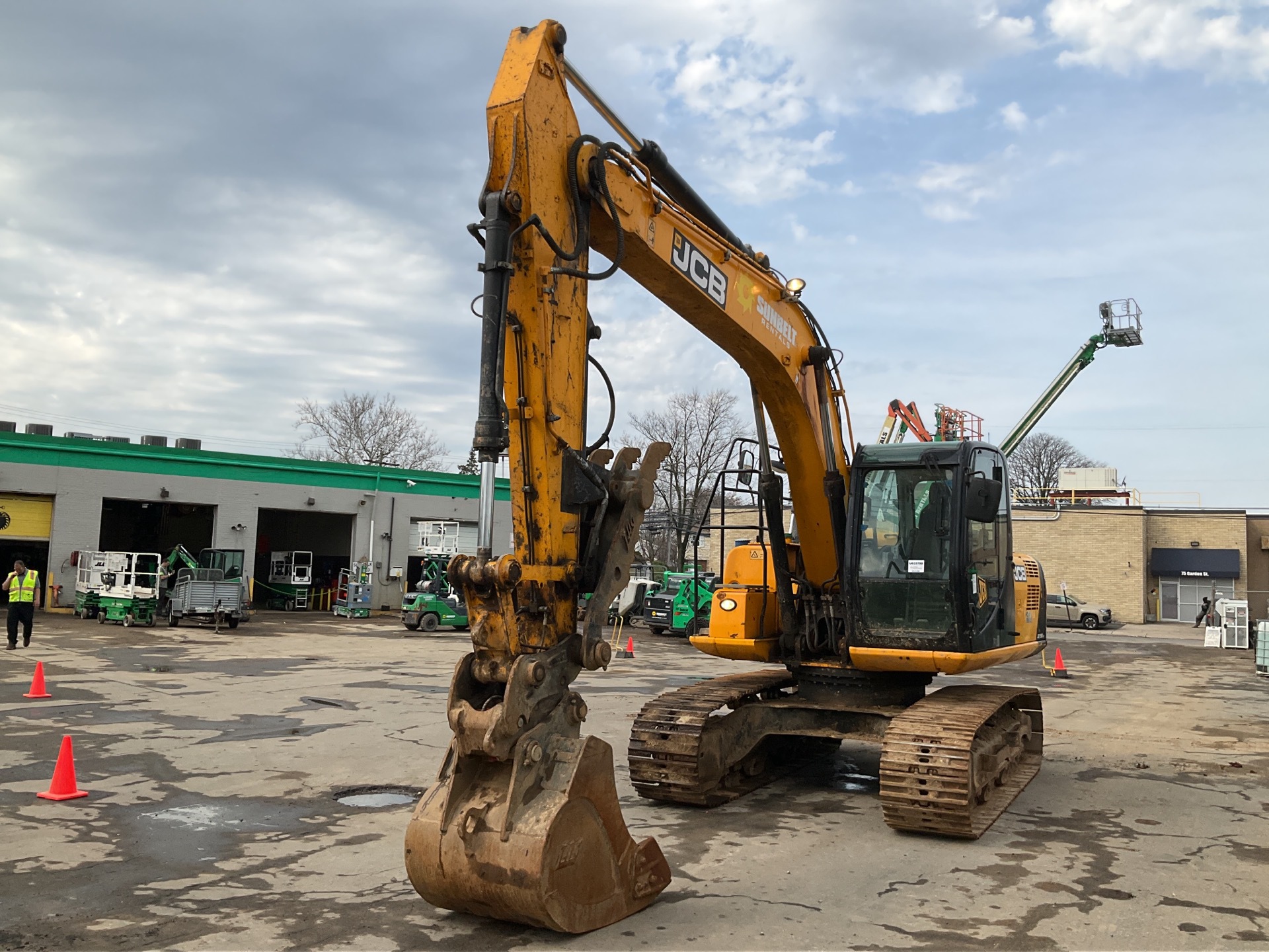 2017 JCB JS190NLCT4F Tracked Excavator