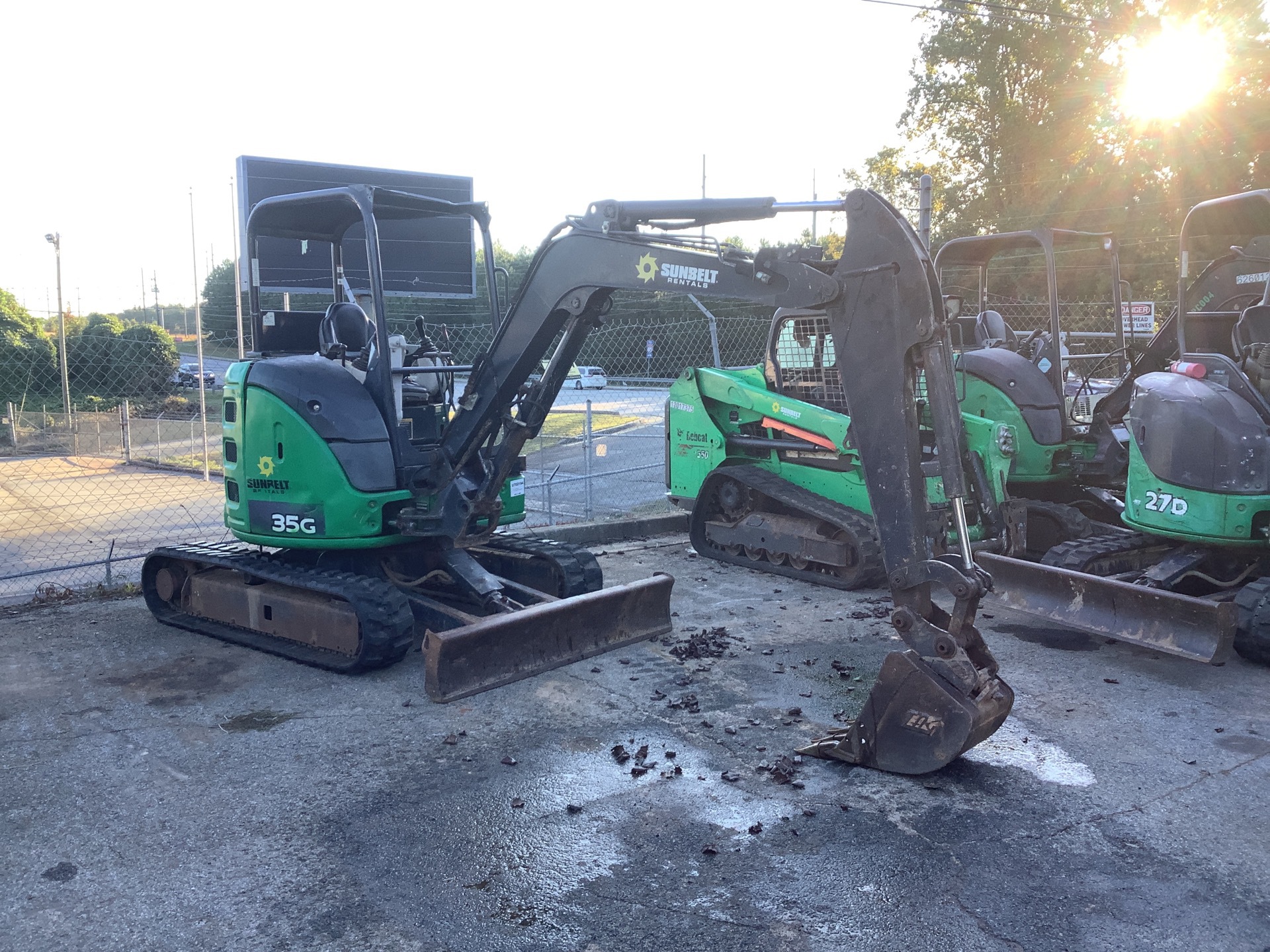 2015 John Deere 35G Mini Excavator