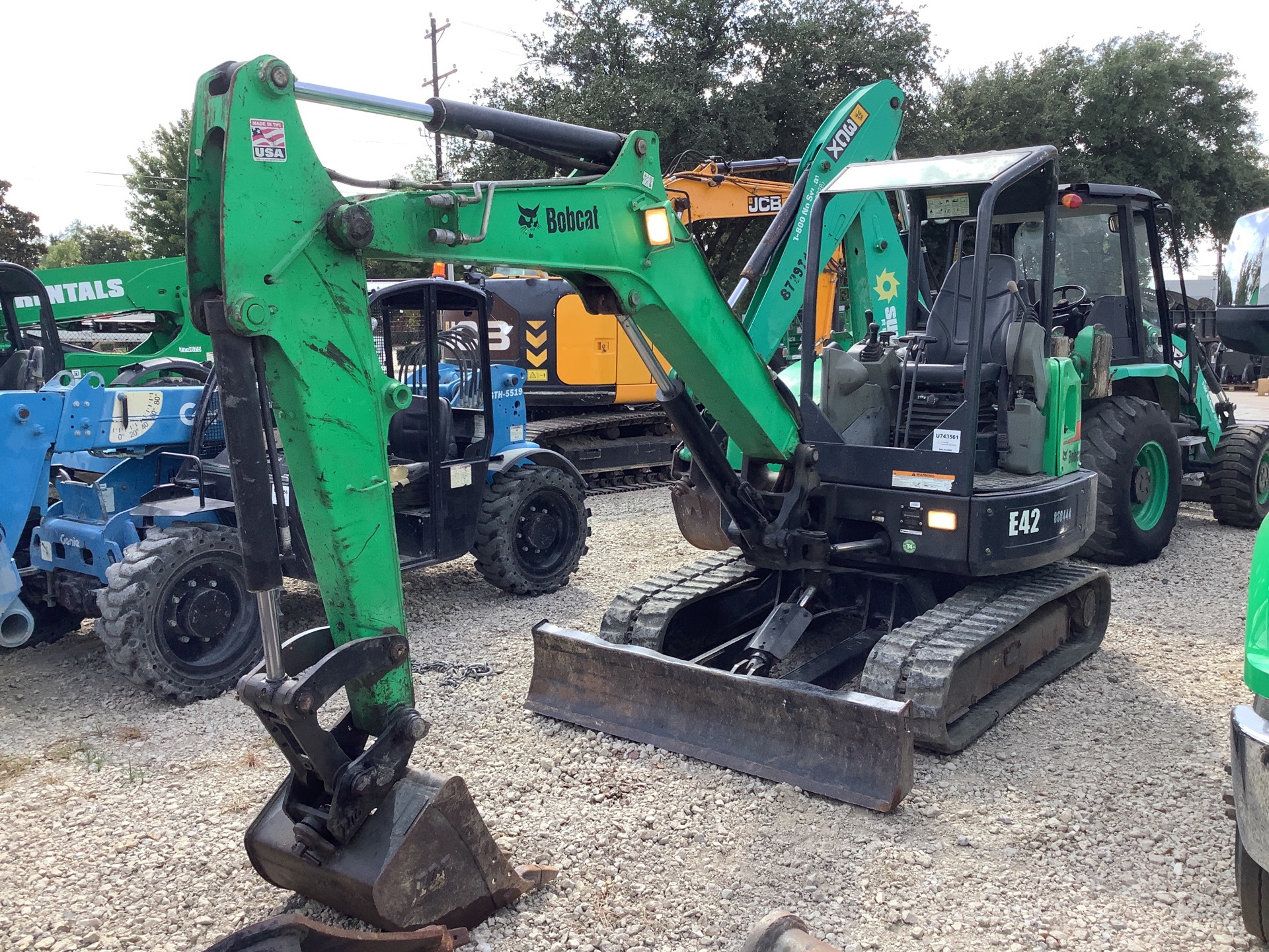 2016 Bobcat E42 Mini Excavator