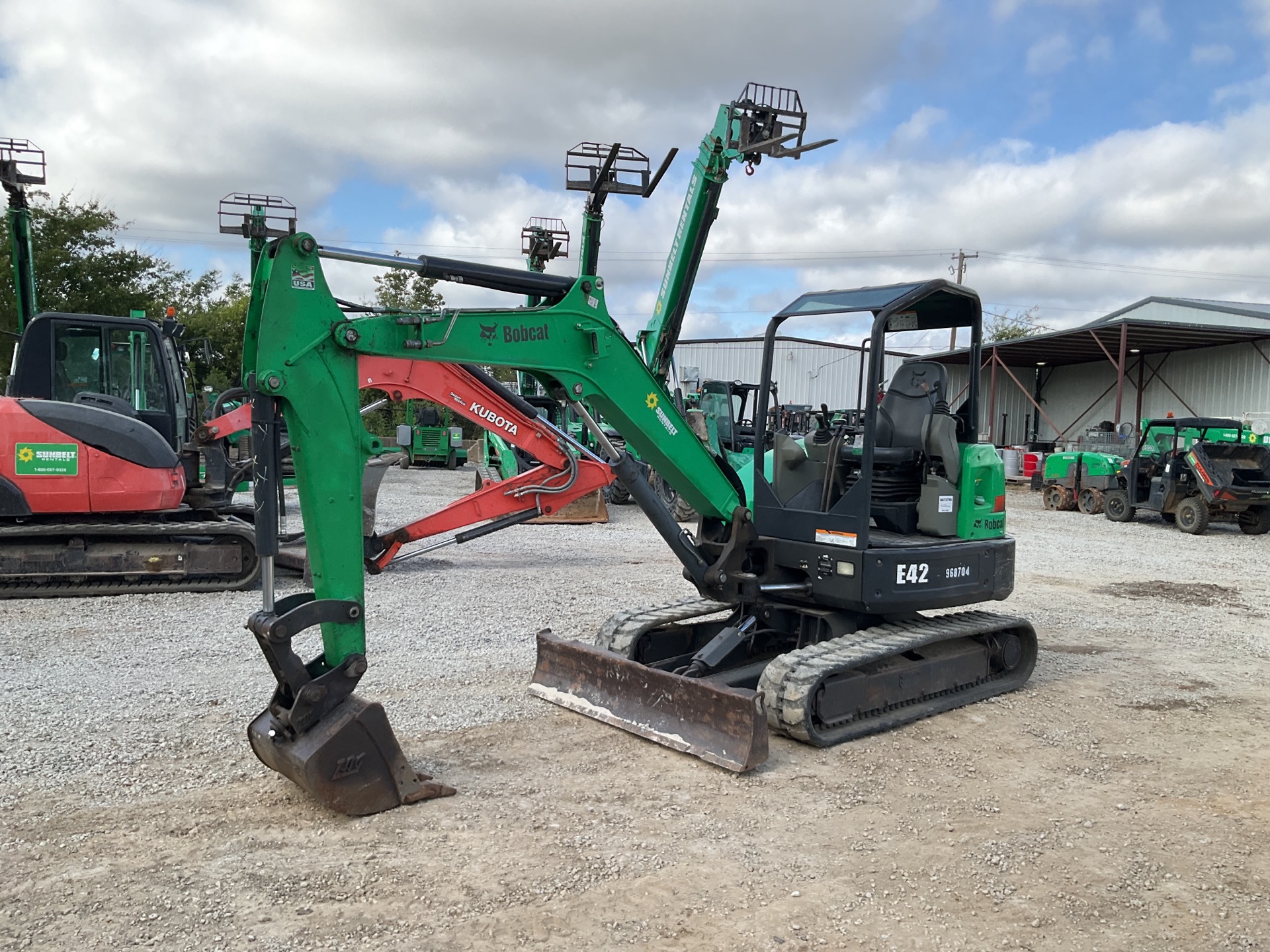 2017 Bobcat E42 Mini Excavator