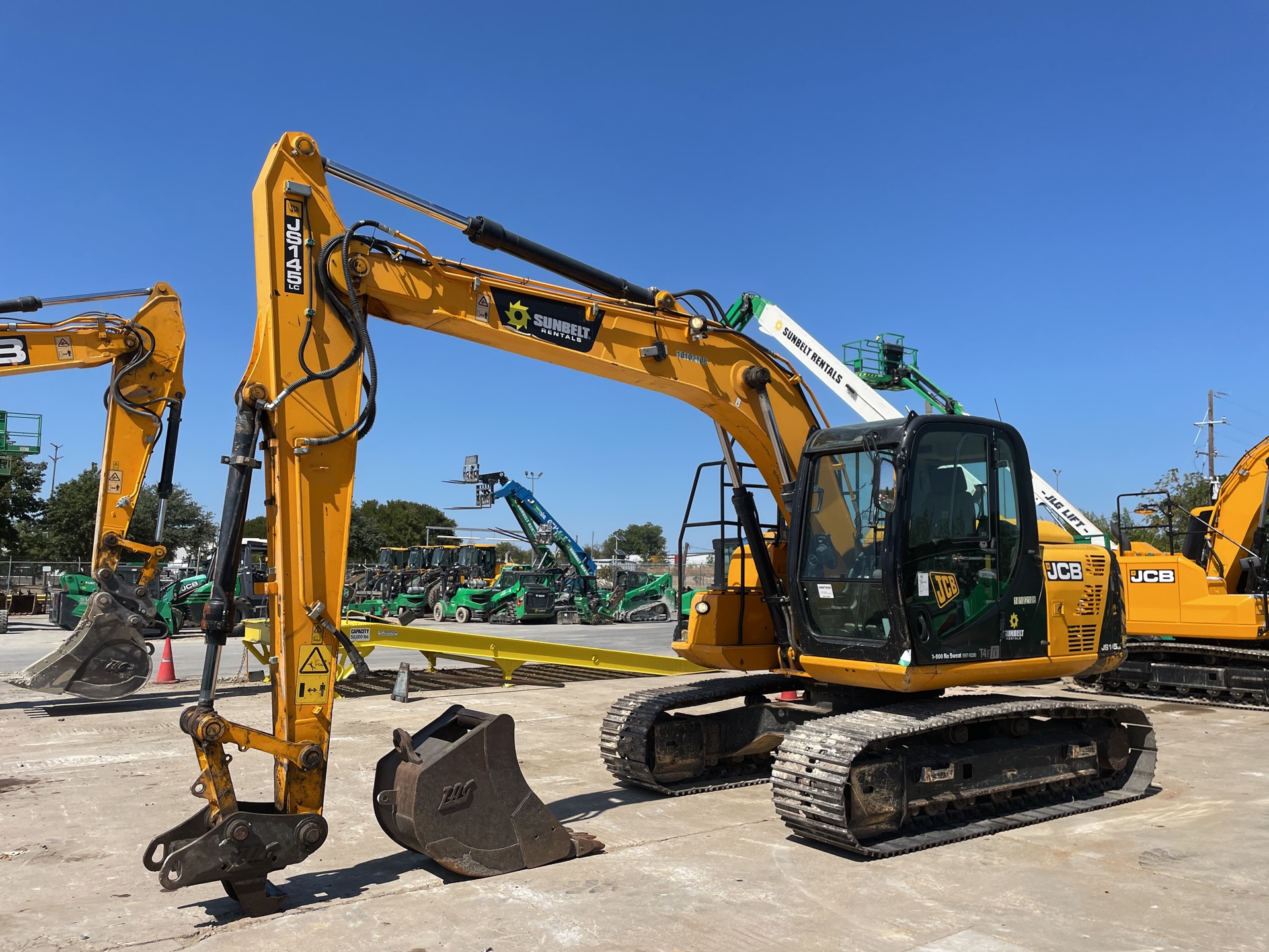 2018 JCB JS145LC Tracked Excavator