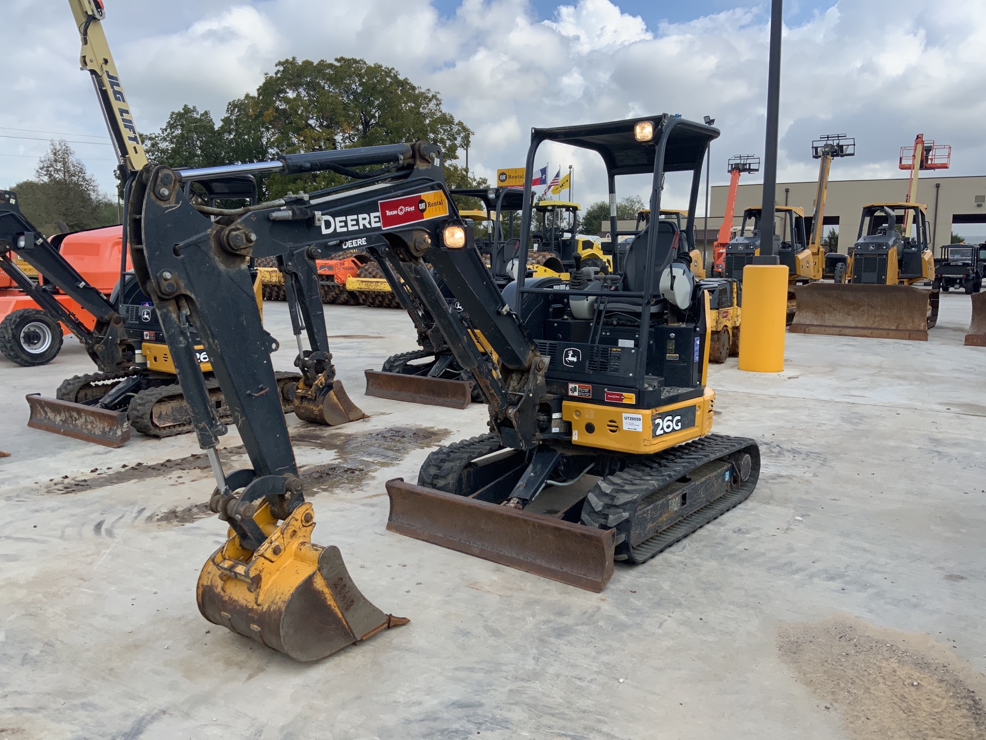 2018 John Deere 26G Mini Excavator