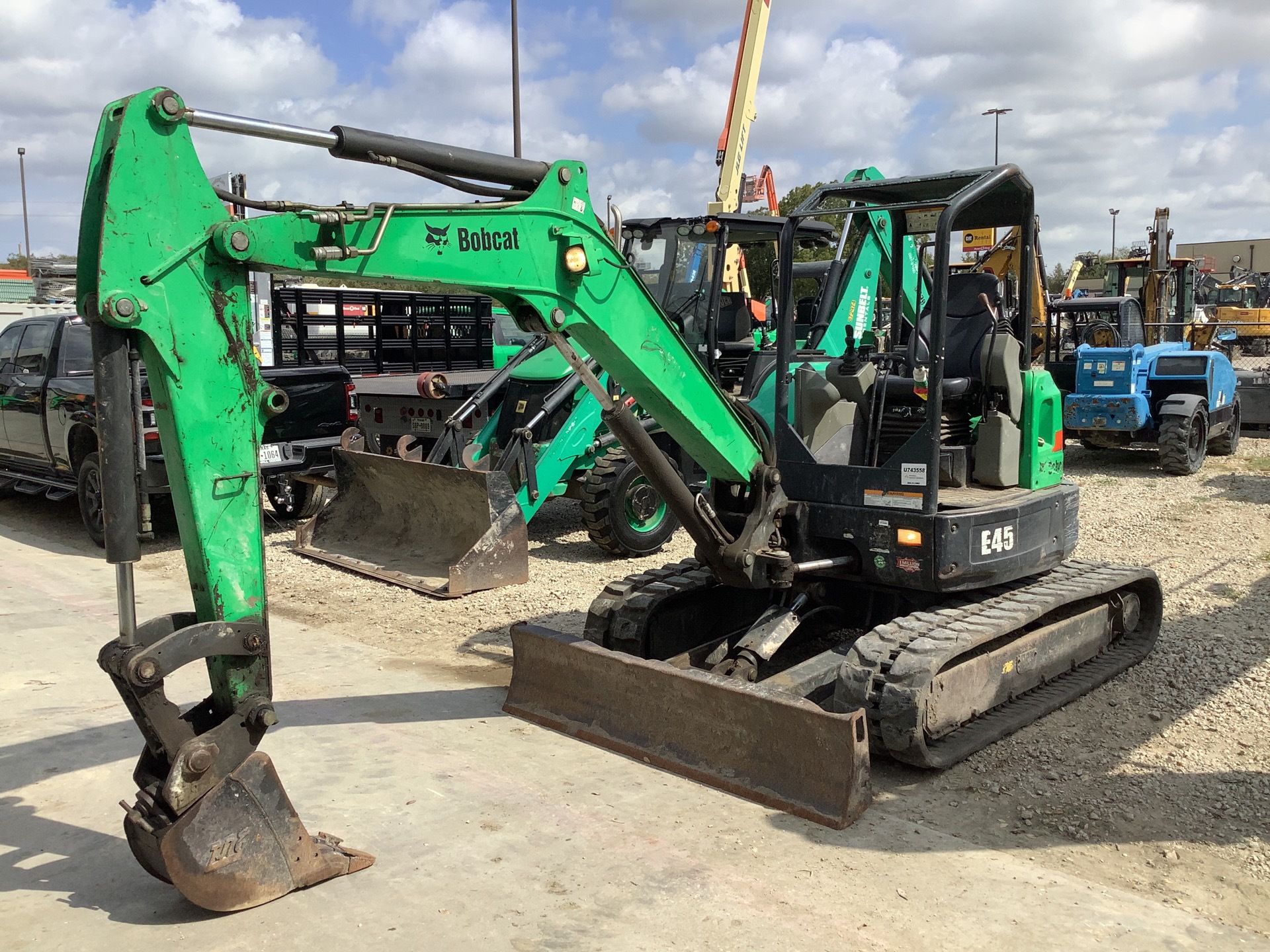 2015 Bobcat E45 Mini Excavator