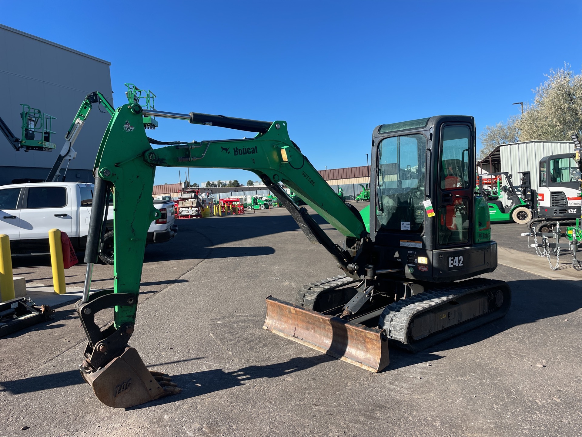 2015 Bobcat E42 Mini Excavator