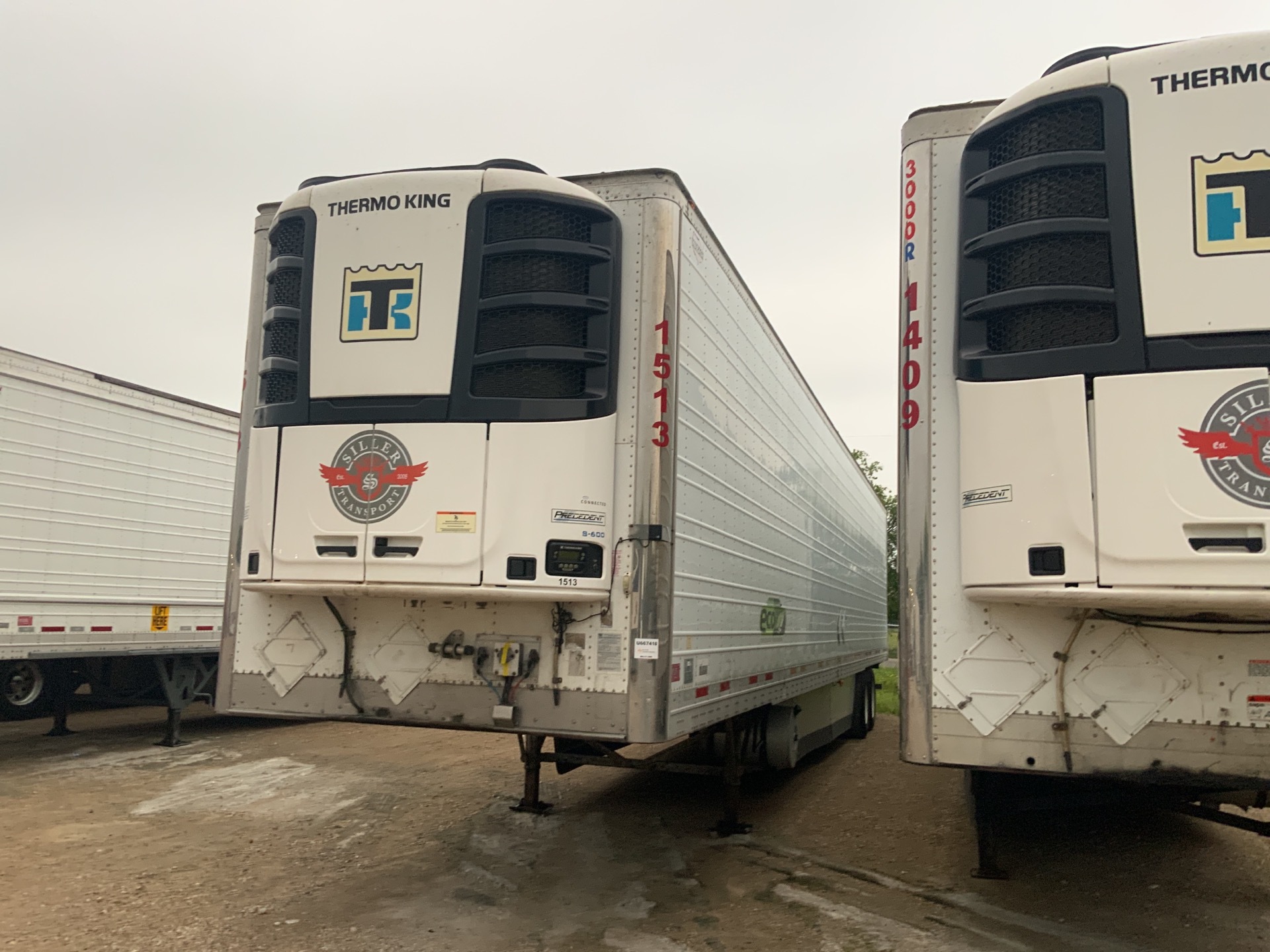 2015 Wabash  53 ft T/A Refrigerated Trailer