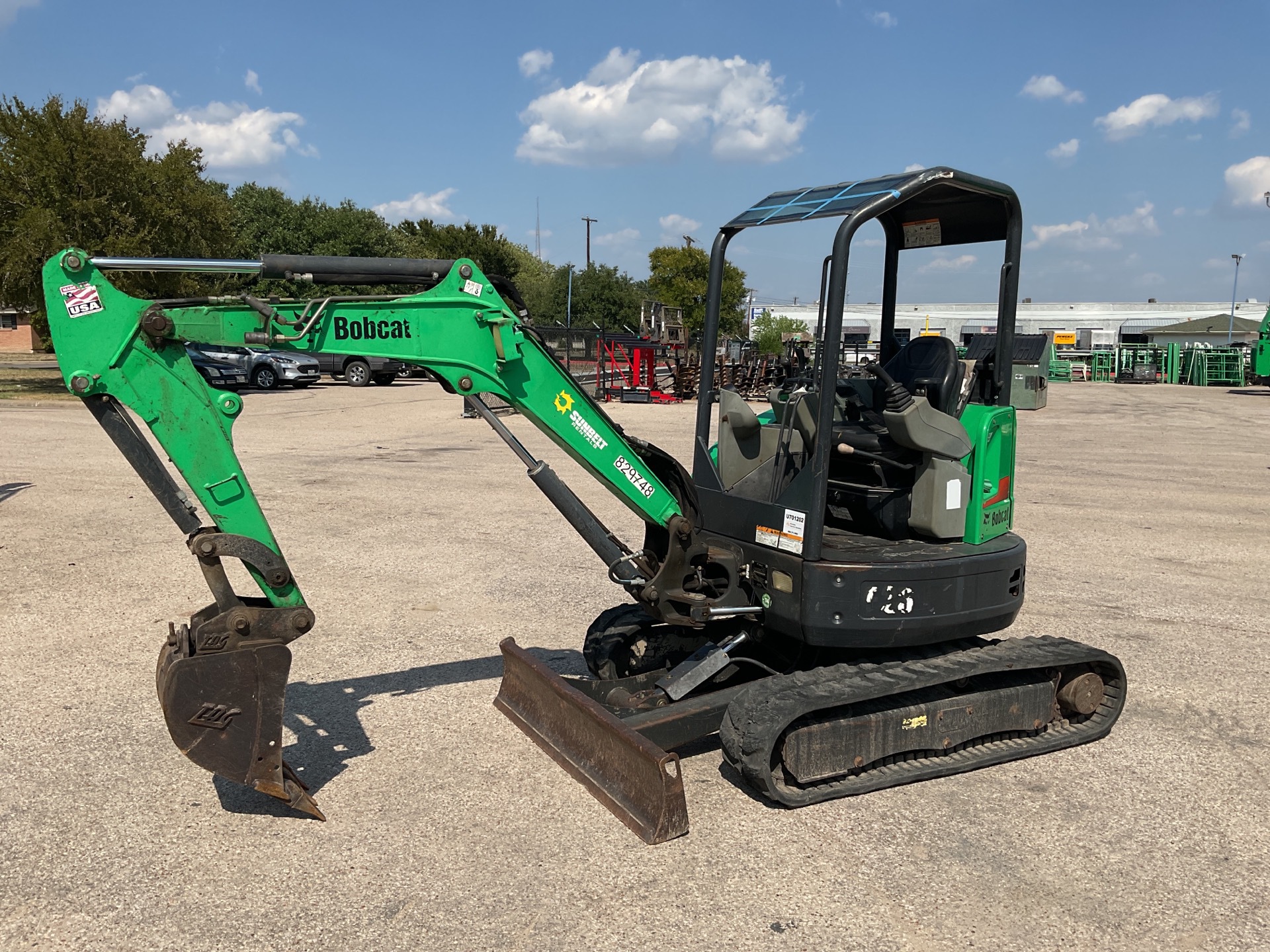 2016 Bobcat E26 Mini Excavator