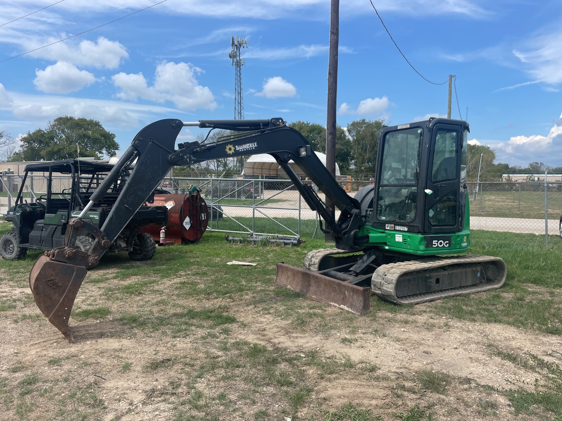 2016 John Deere 50G Mini Excavator