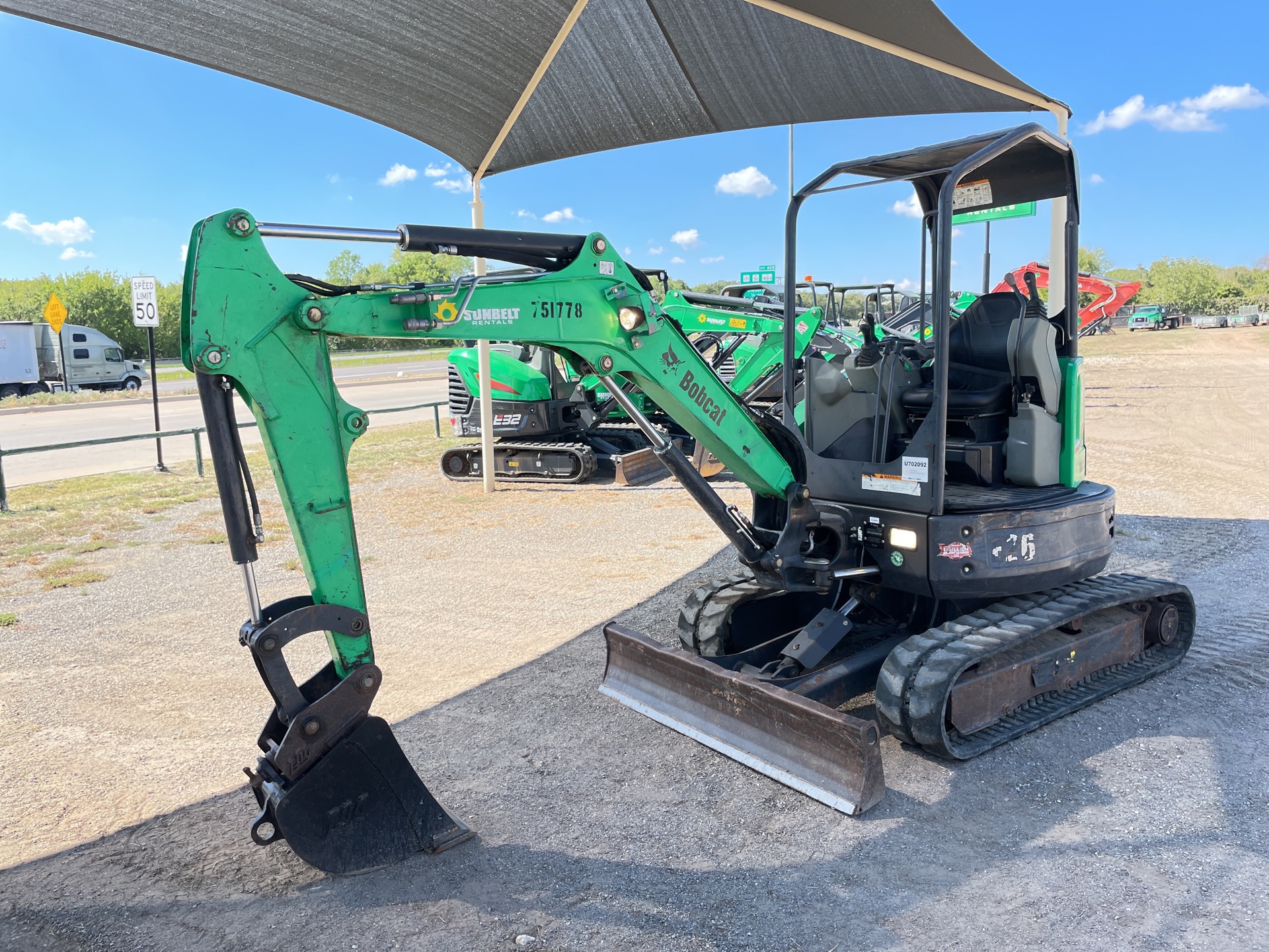 2015 Bobcat E26 Mini Excavator