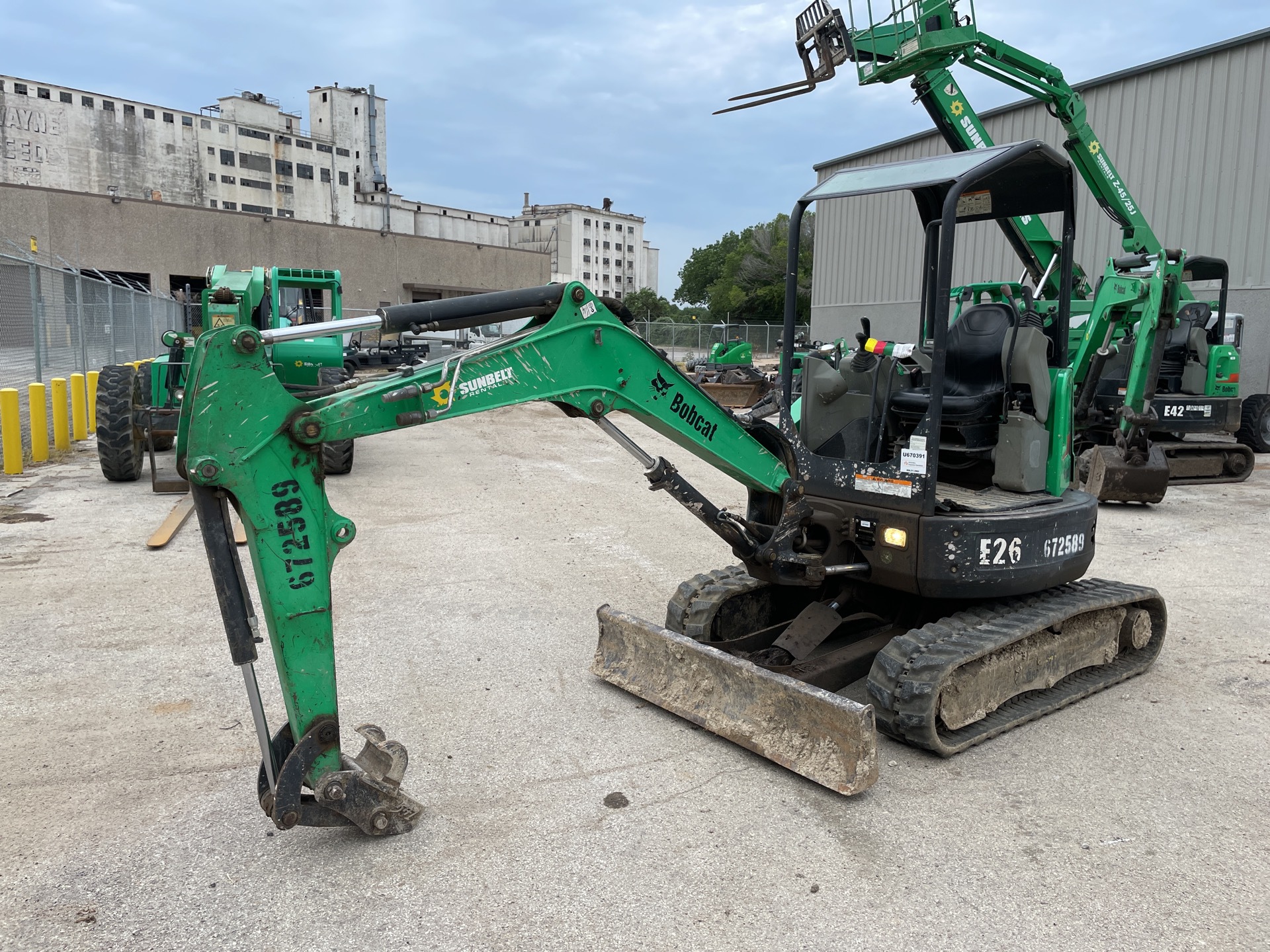 2014 Bobcat E26GM Mini Excavator