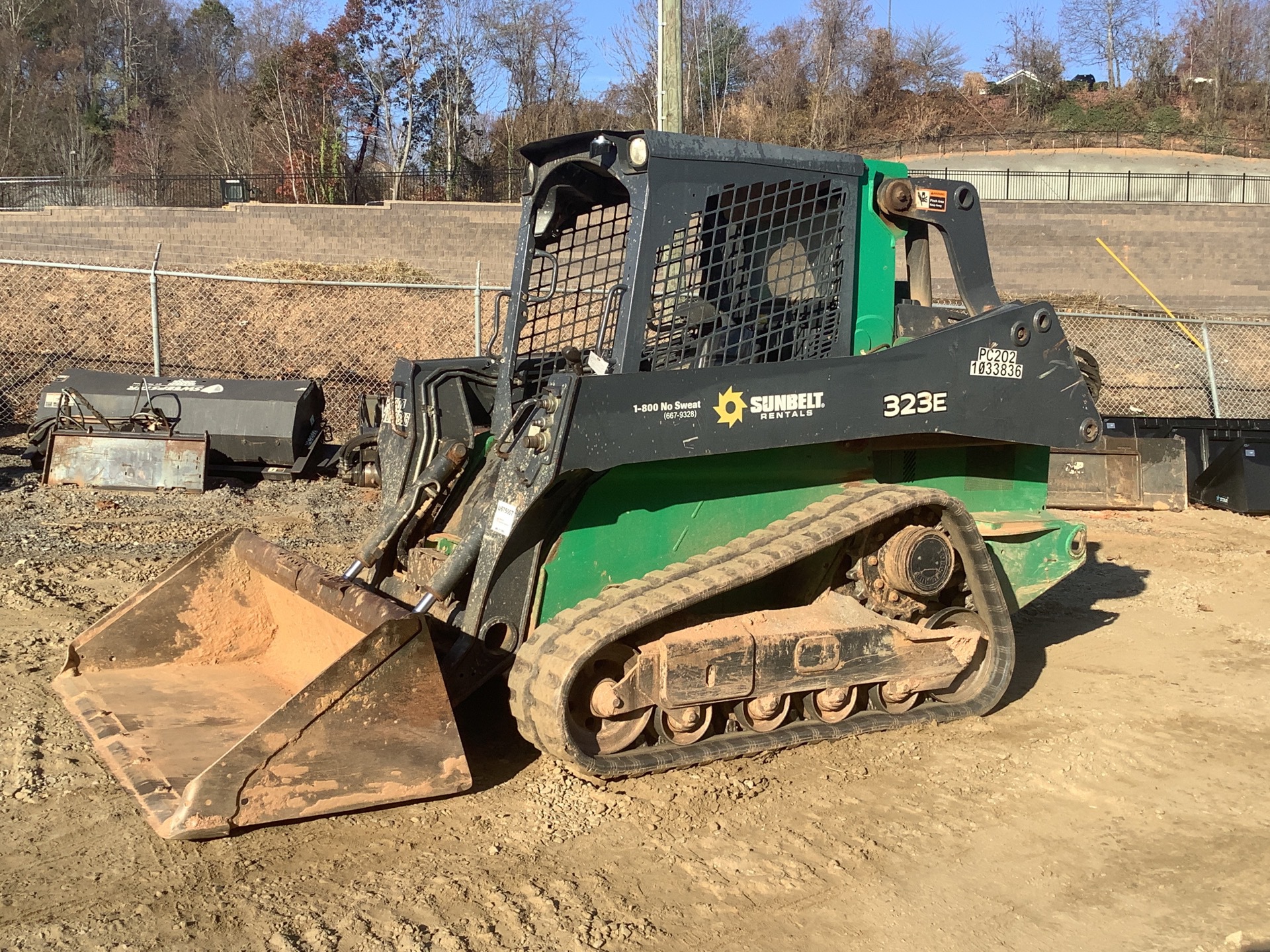 2017 John Deere 323E Compact Track Loader