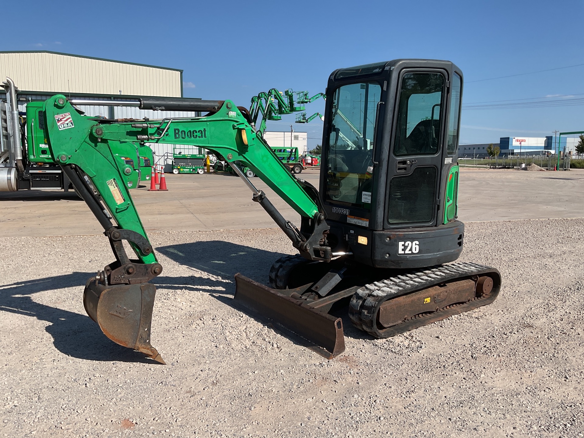 2017 Bobcat E26 Mini Excavator