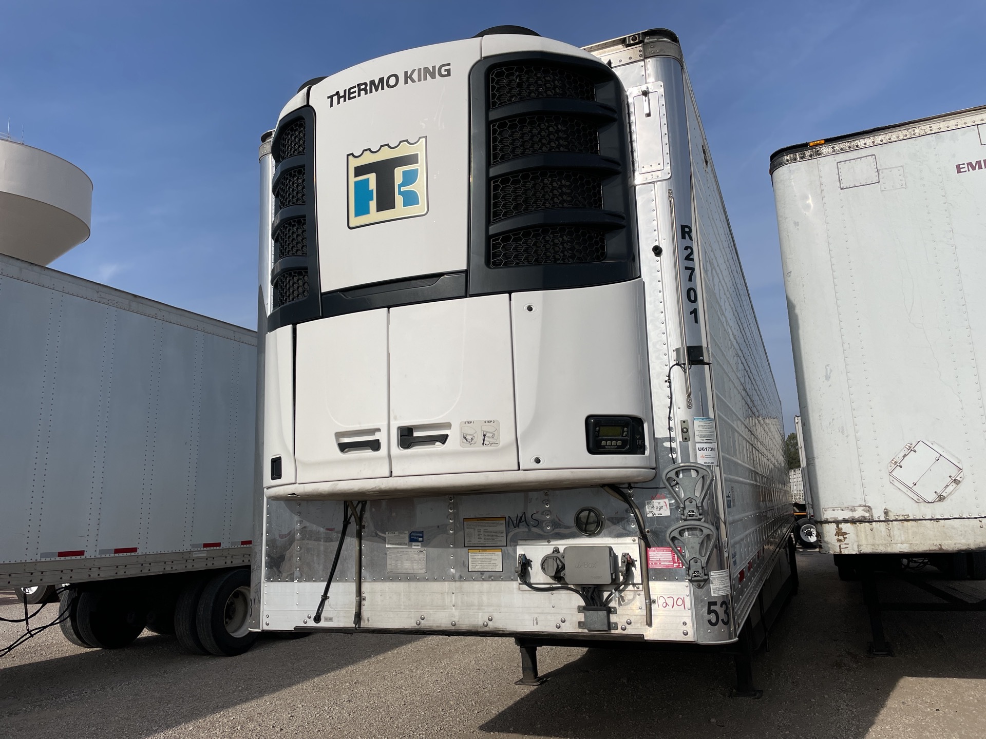 2018 Vanguard 1RBR5305 53 ft x 102 in T/A Refrigerated Trailer