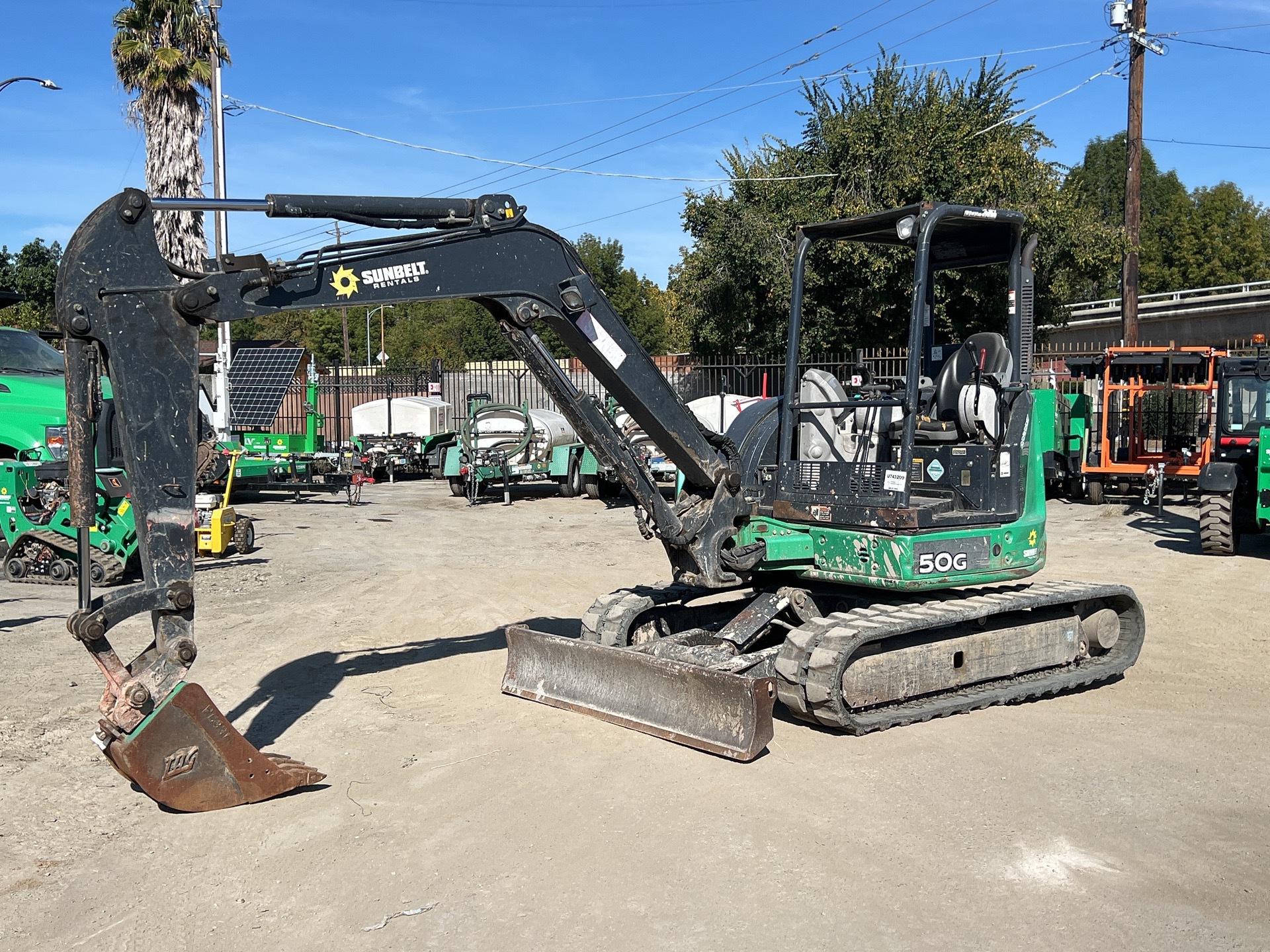 2016 John Deere 50G Mini Excavator