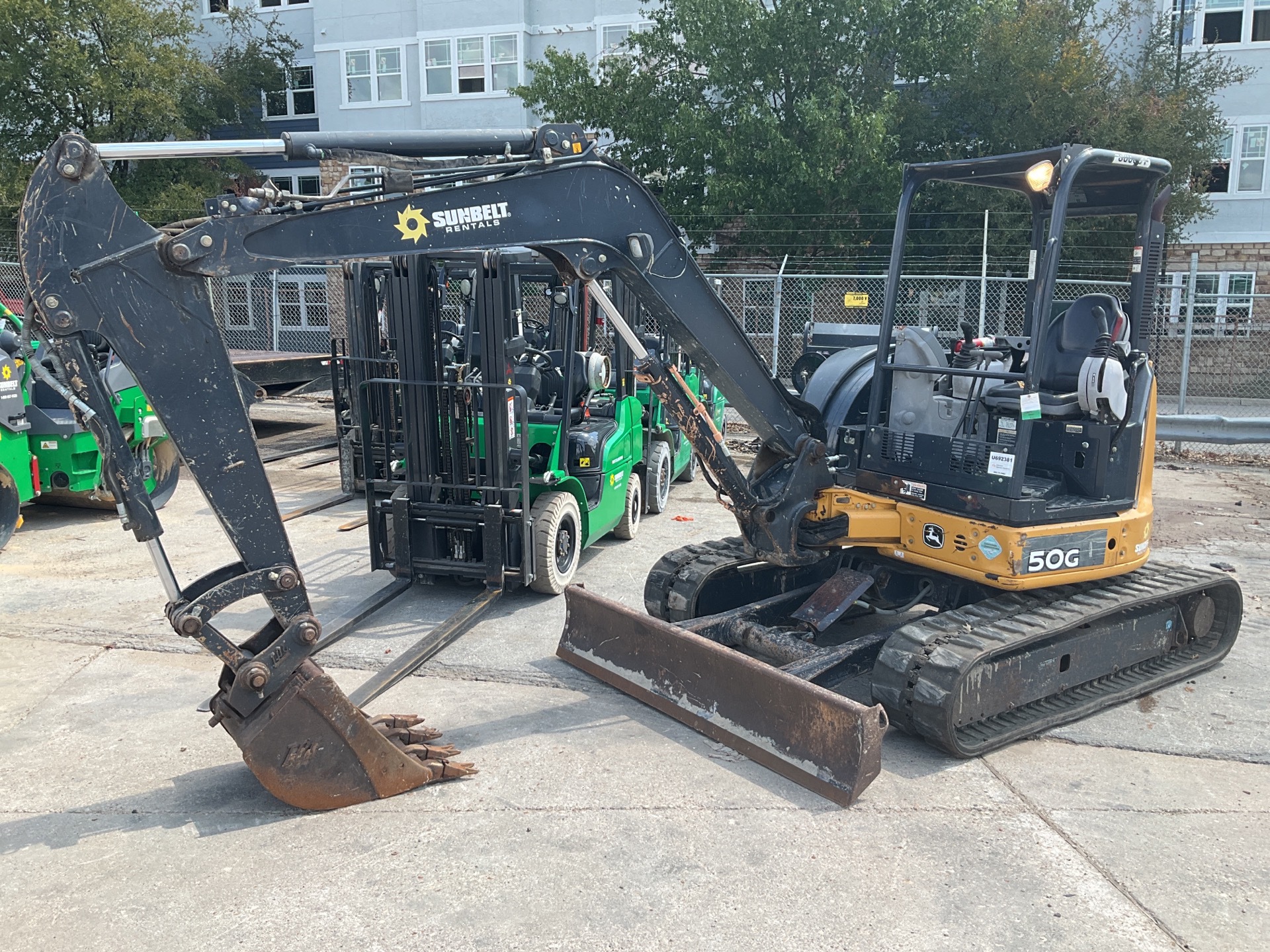 2016 John Deere 50G Mini Excavator