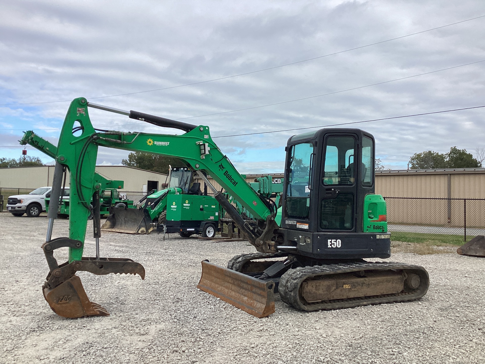 2018 Bobcat E50 Mini Excavator