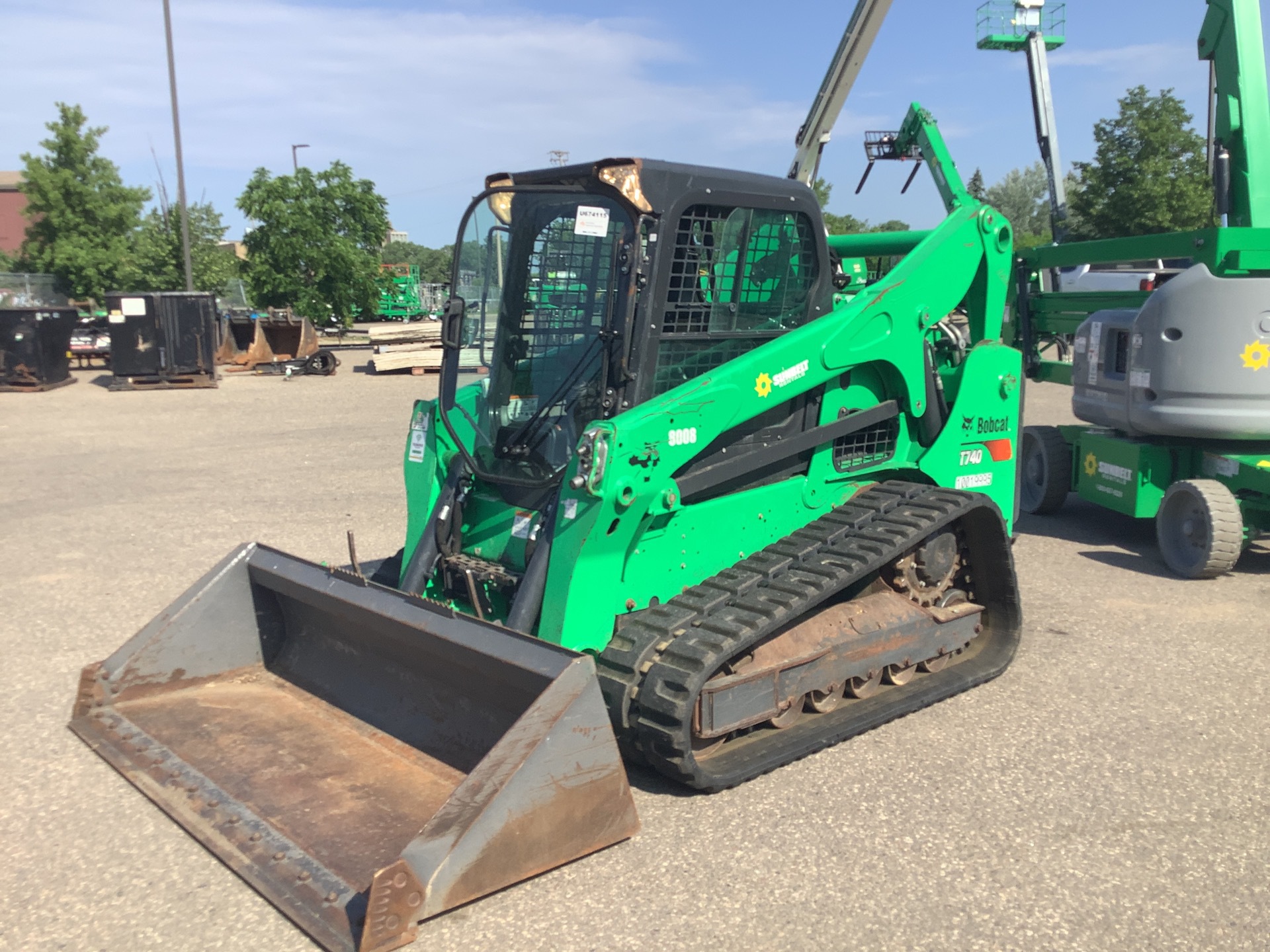 2018 Bobcat T740 Compact Track Loader