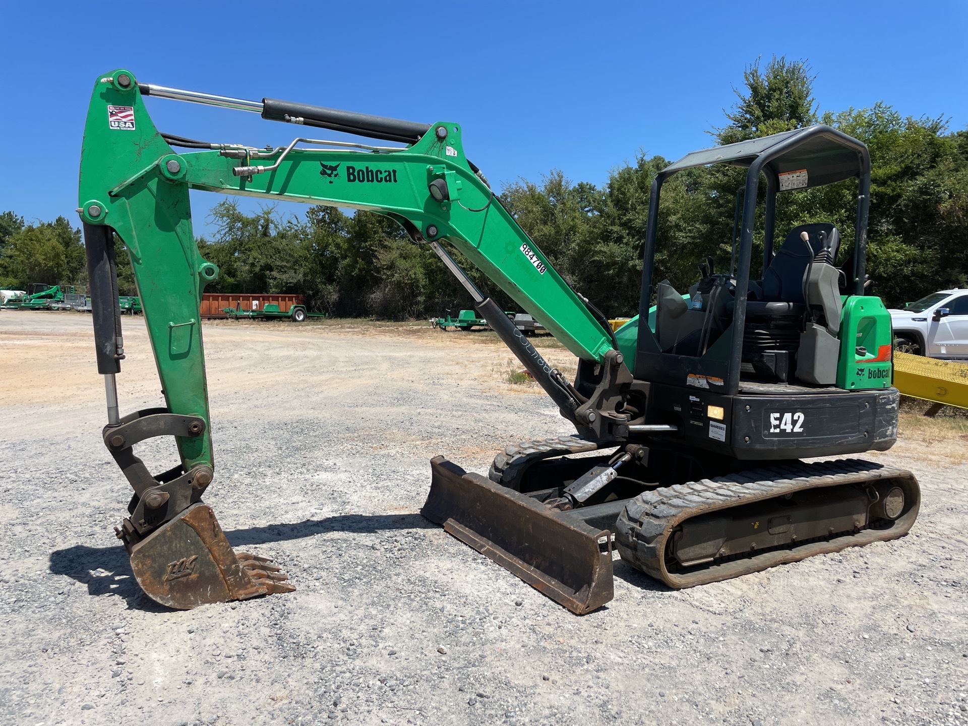 2017 Bobcat E42 Mini Excavator