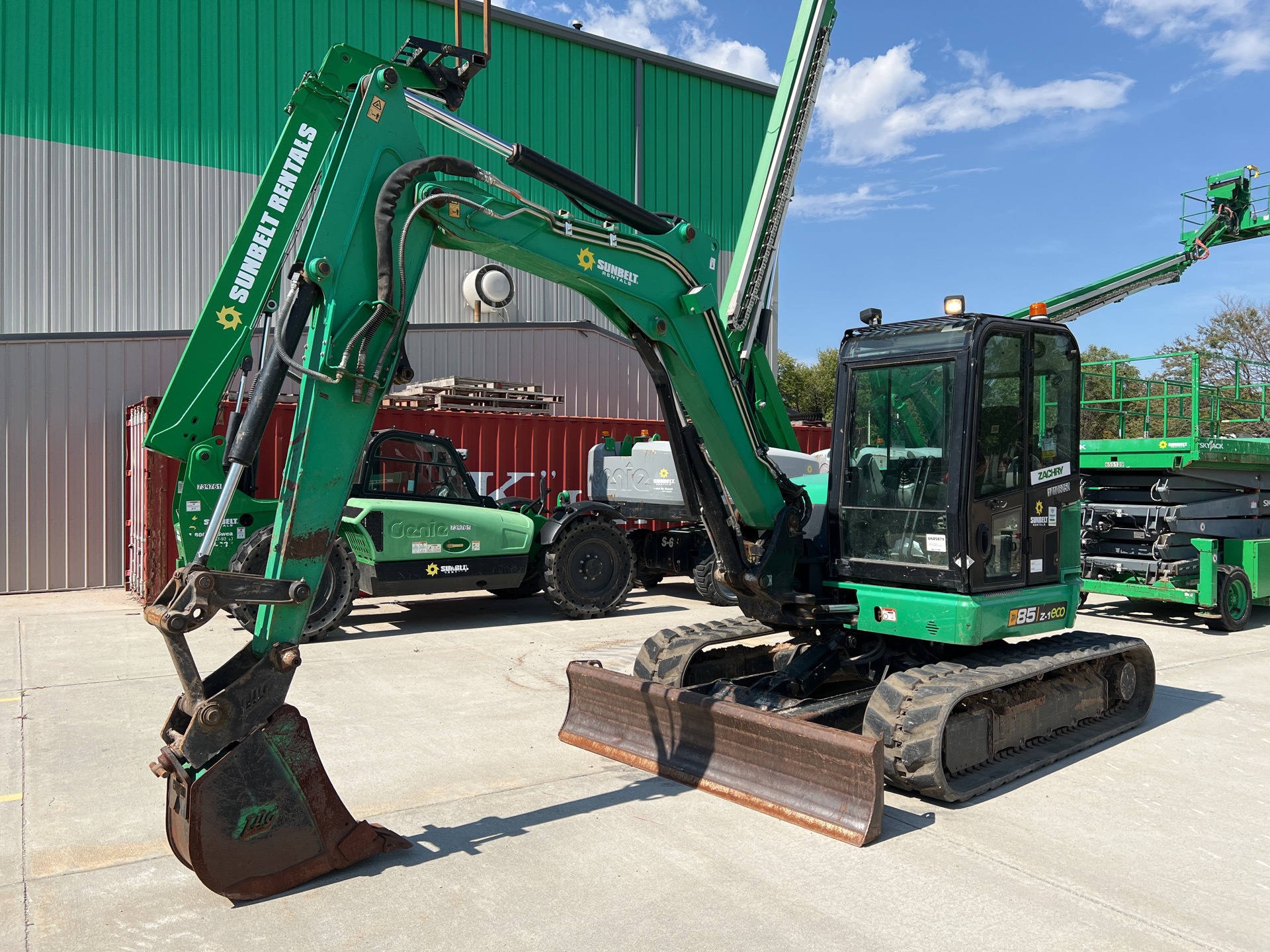 2018 JCB 85Z-1 Mini Excavator