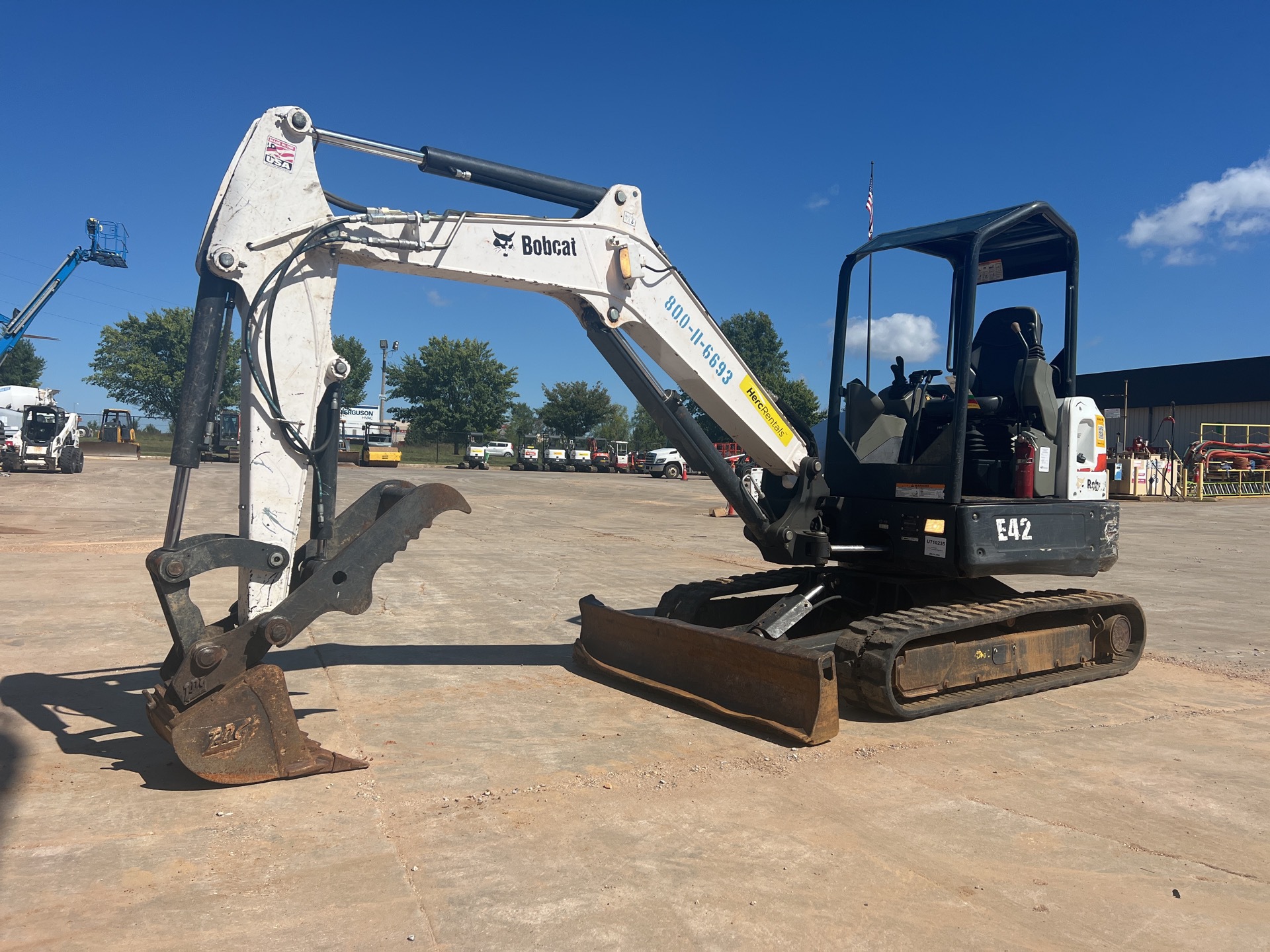 2016 Bobcat E42 Mini Excavator