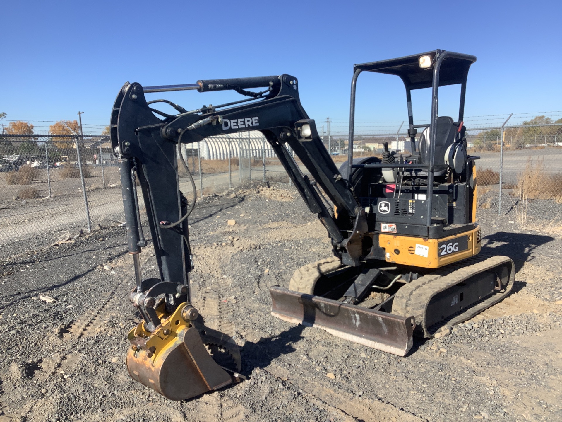 2017 John Deere 26G Mini Excavator