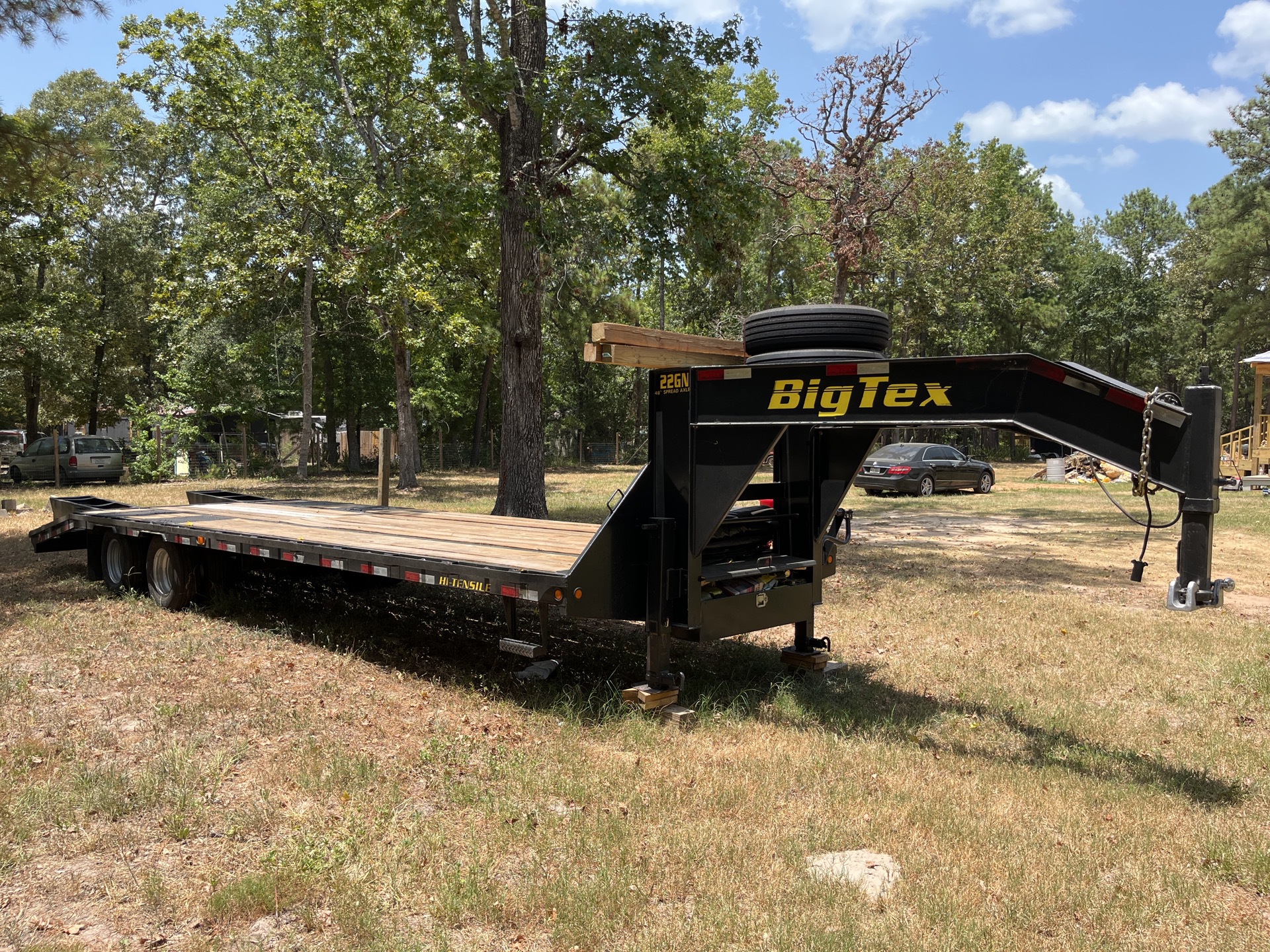 2013 Big Tex 22500 lb T/A Gooseneck Equipment Trailer