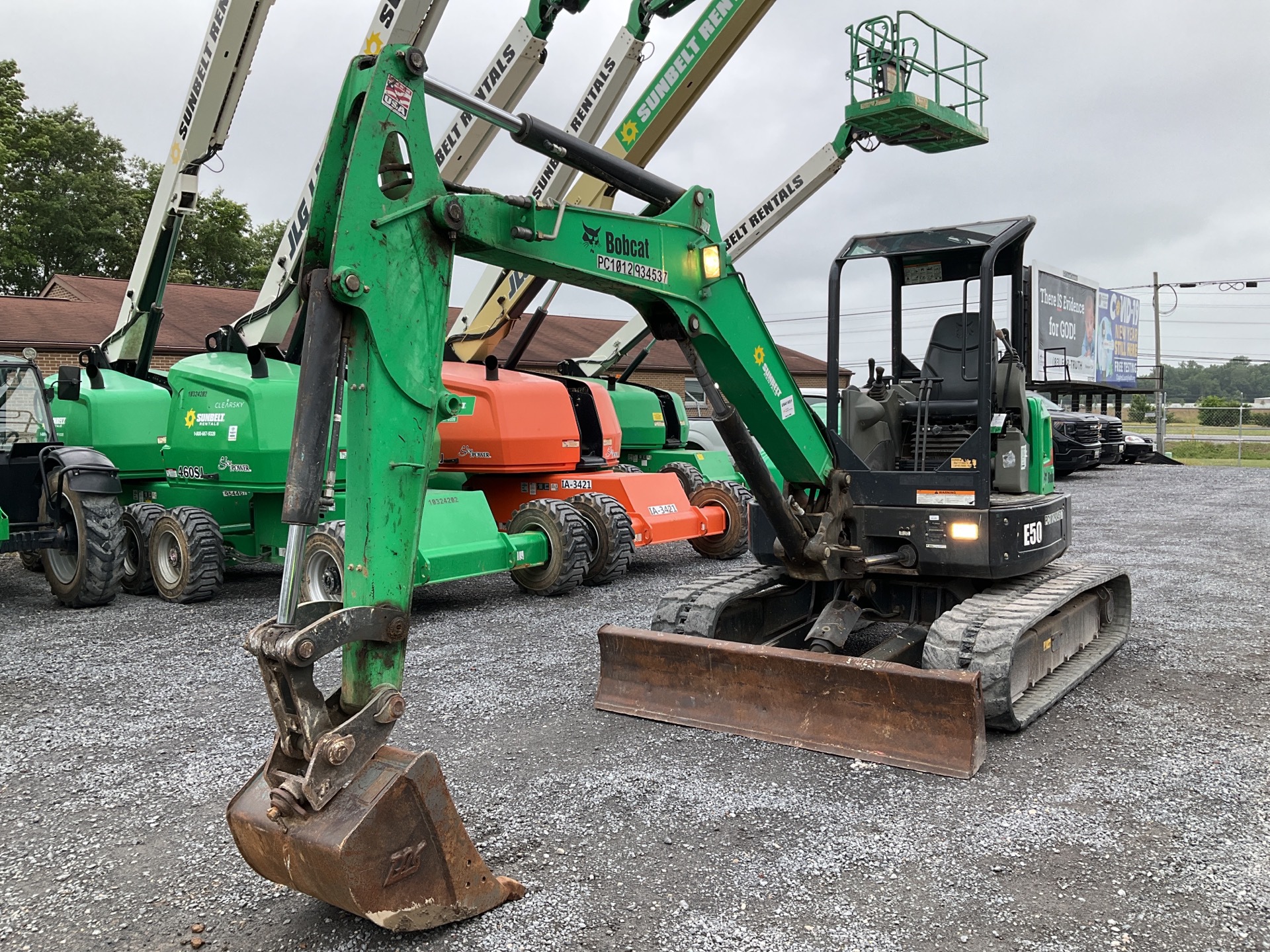 2016 Bobcat E50 Mini Excavator