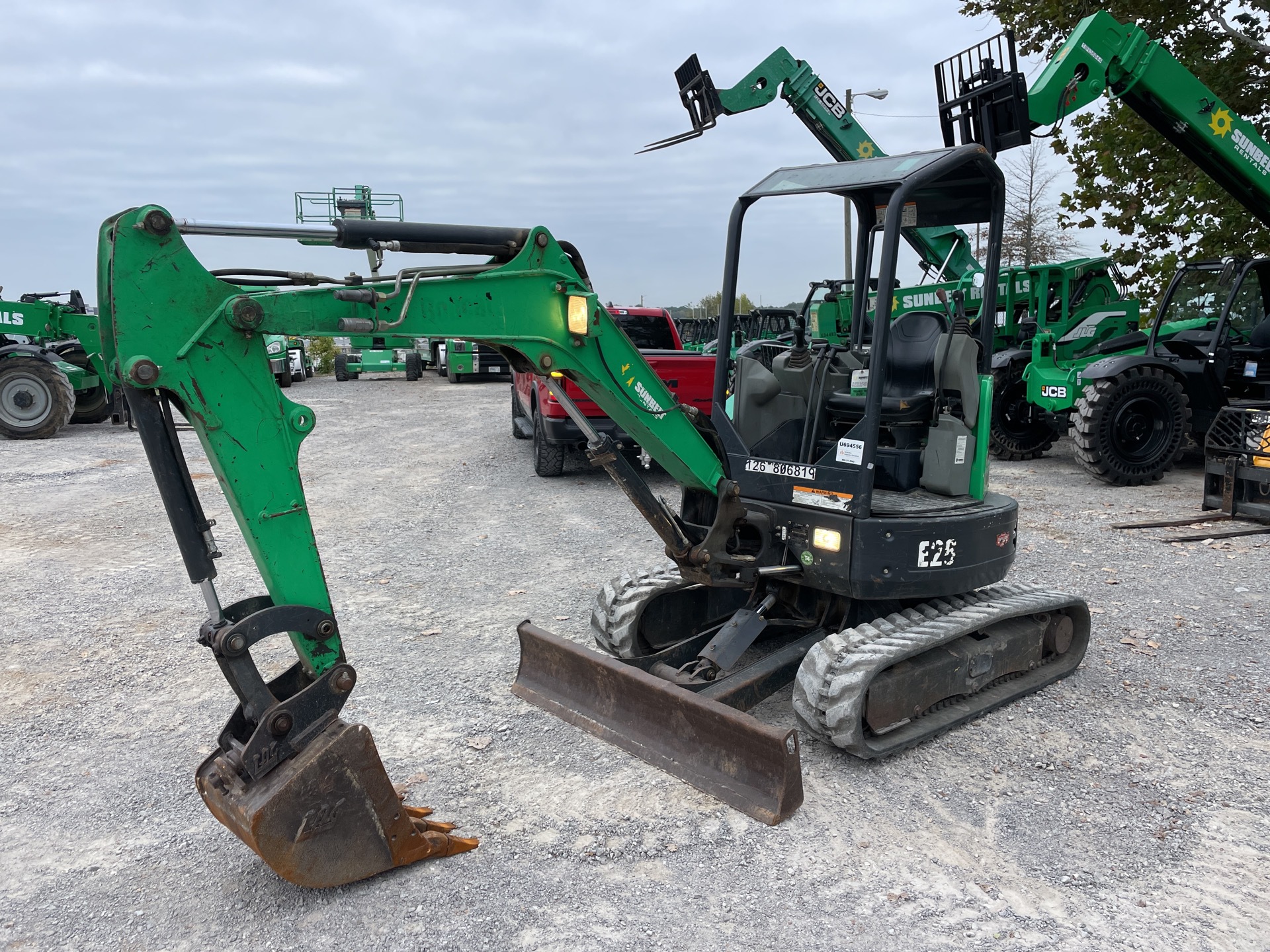 2015 Bobcat E26 Mini Excavator