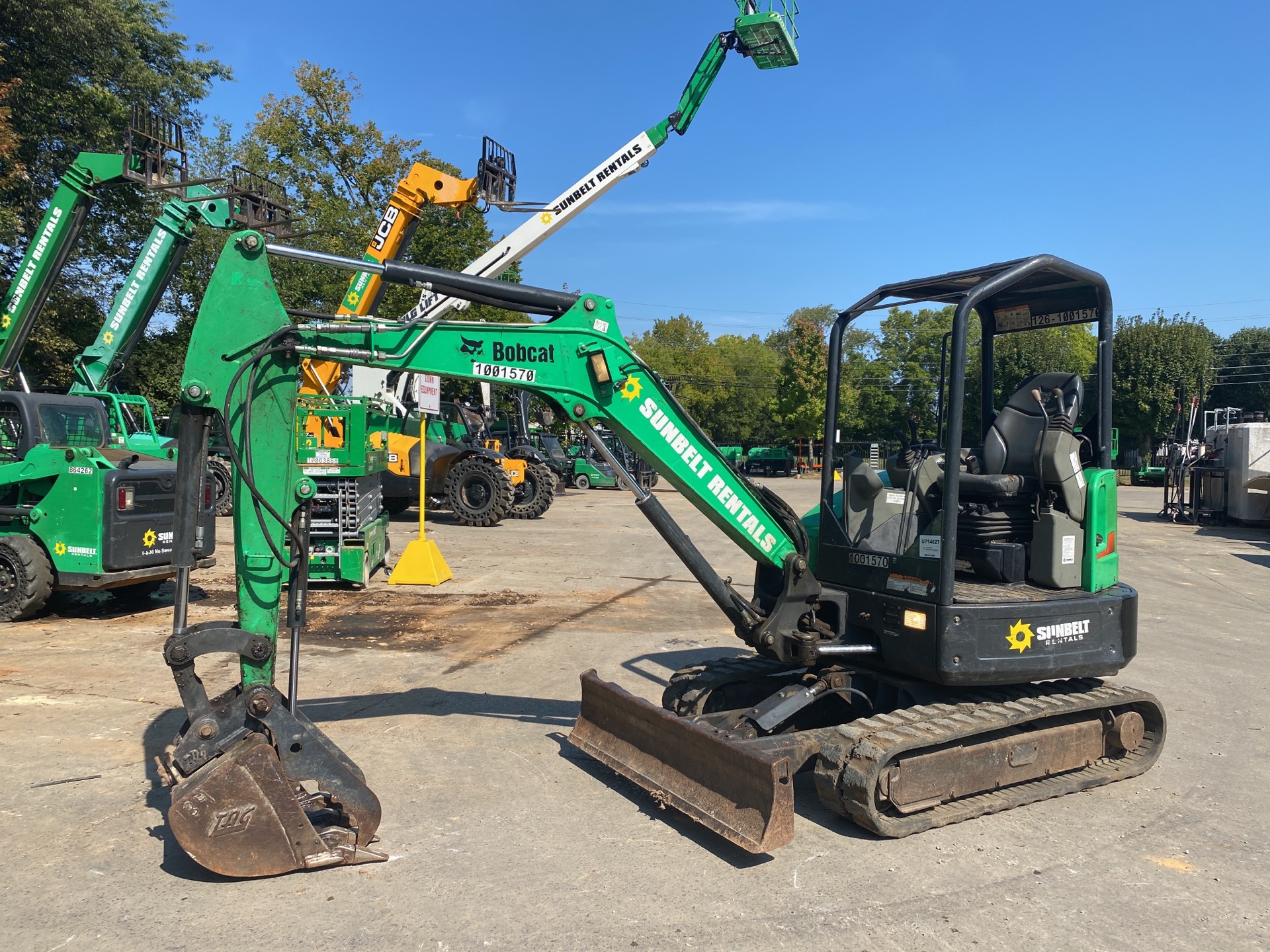 2017 Bobcat E32i Mini Excavator