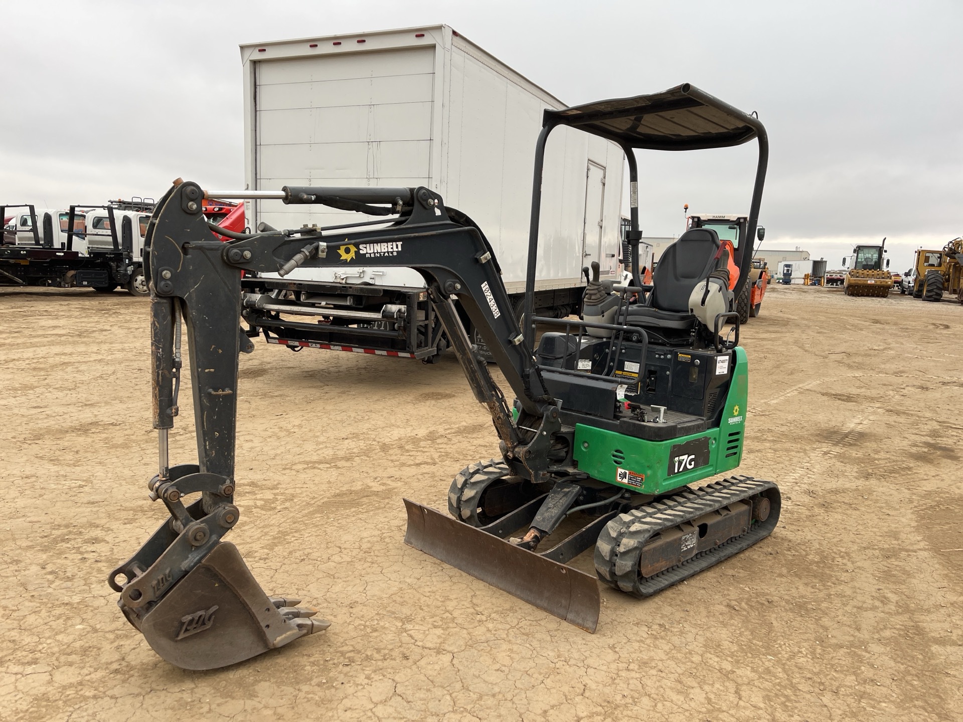 2017 John Deere 17G Mini Excavator