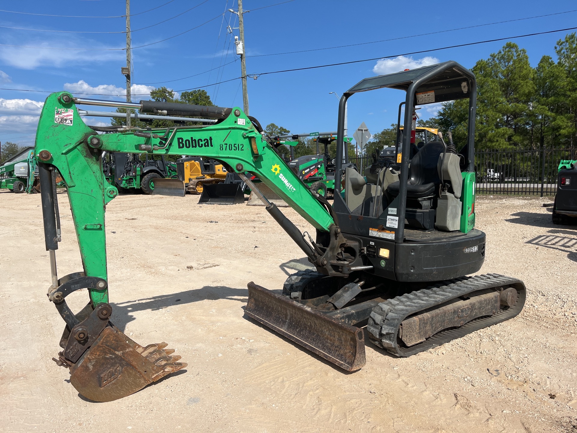 2016 Bobcat E26 Mini Excavator