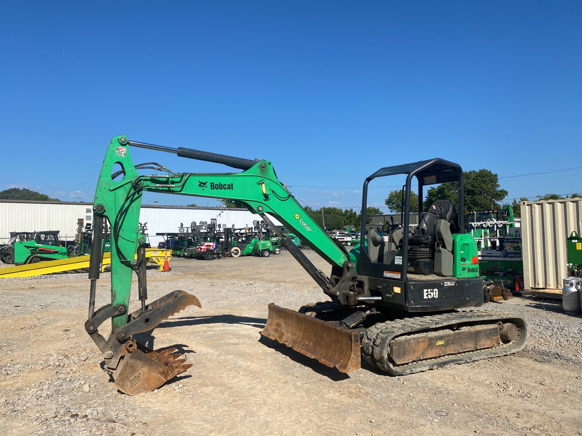 2017 Bobcat E50 Mini Excavator